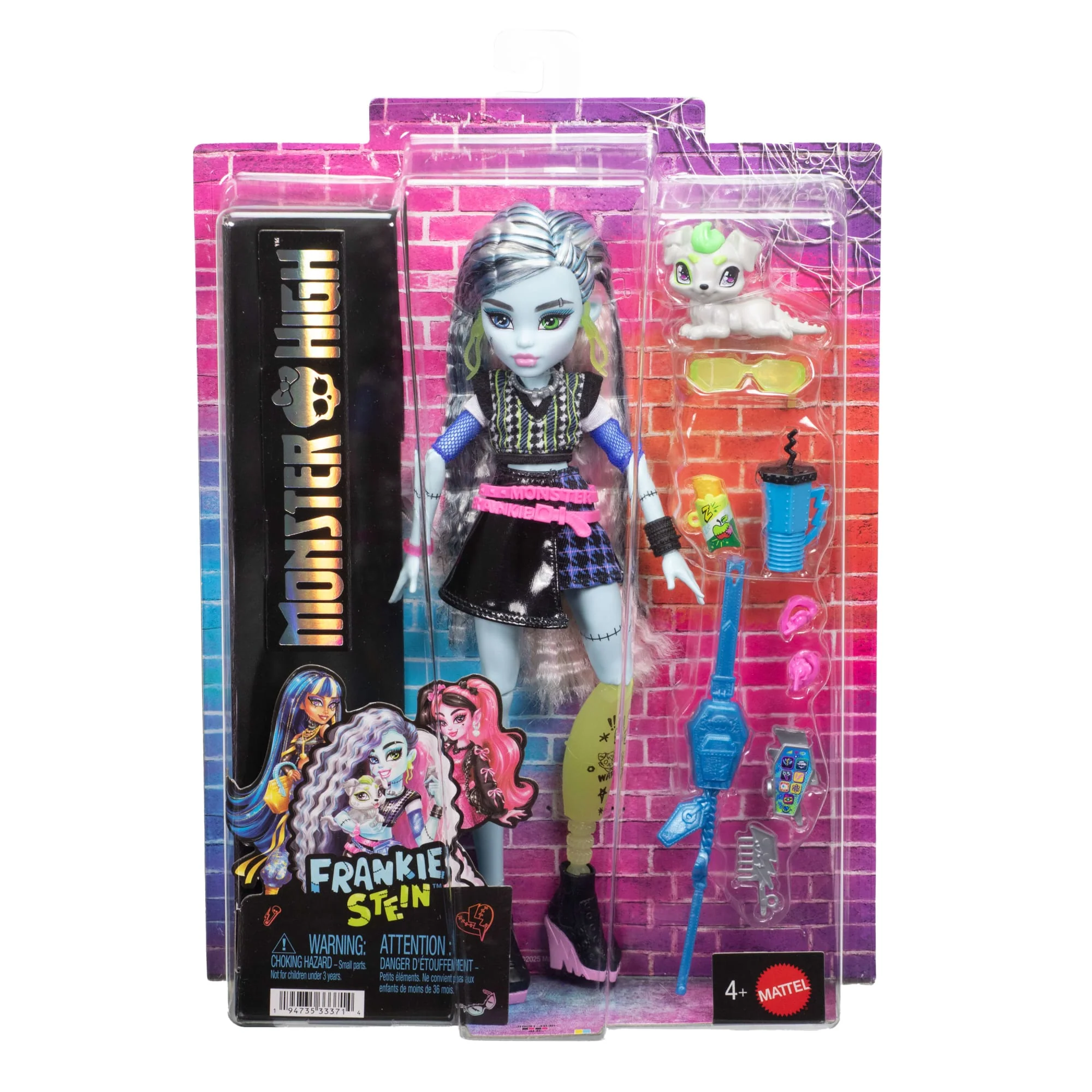 Monster High Muñeca Look Monstruoso Frankie - Image 6