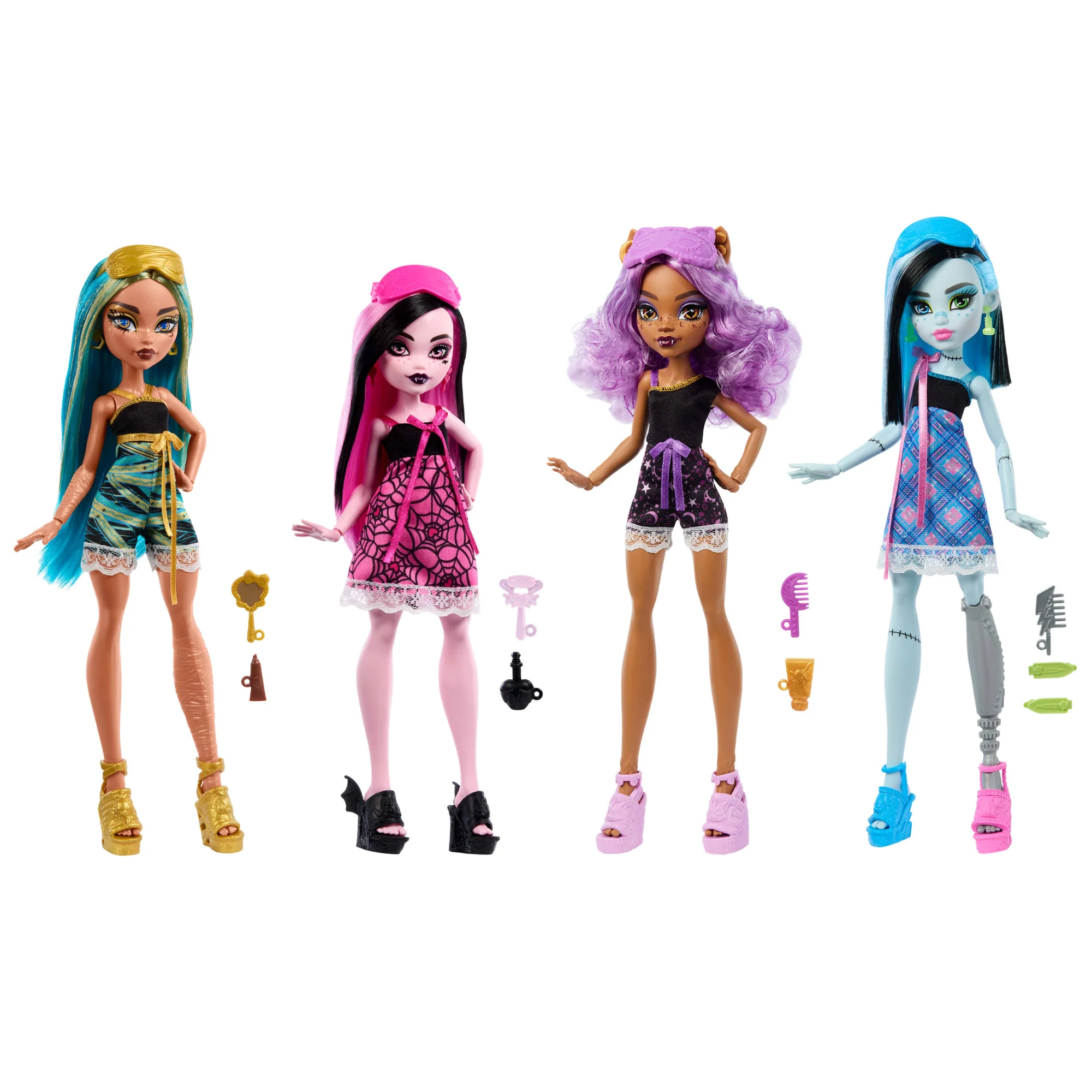 Monster High Muñeca Reveal Pijamas Monstruosas Frankie - Image 5