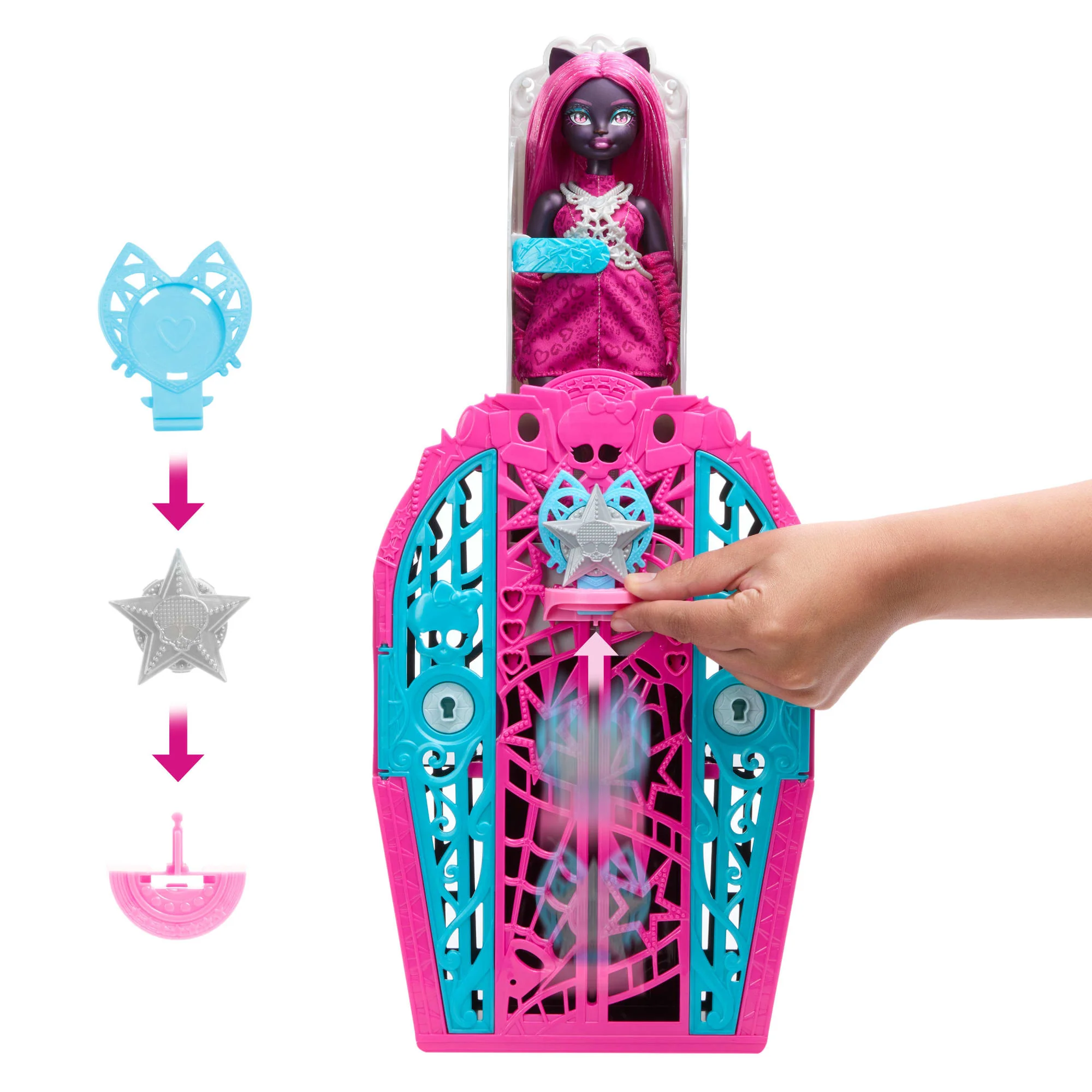 Monster High Muñeca Skulltimate Secrets Hauntlywood Sorpresa - Image 5