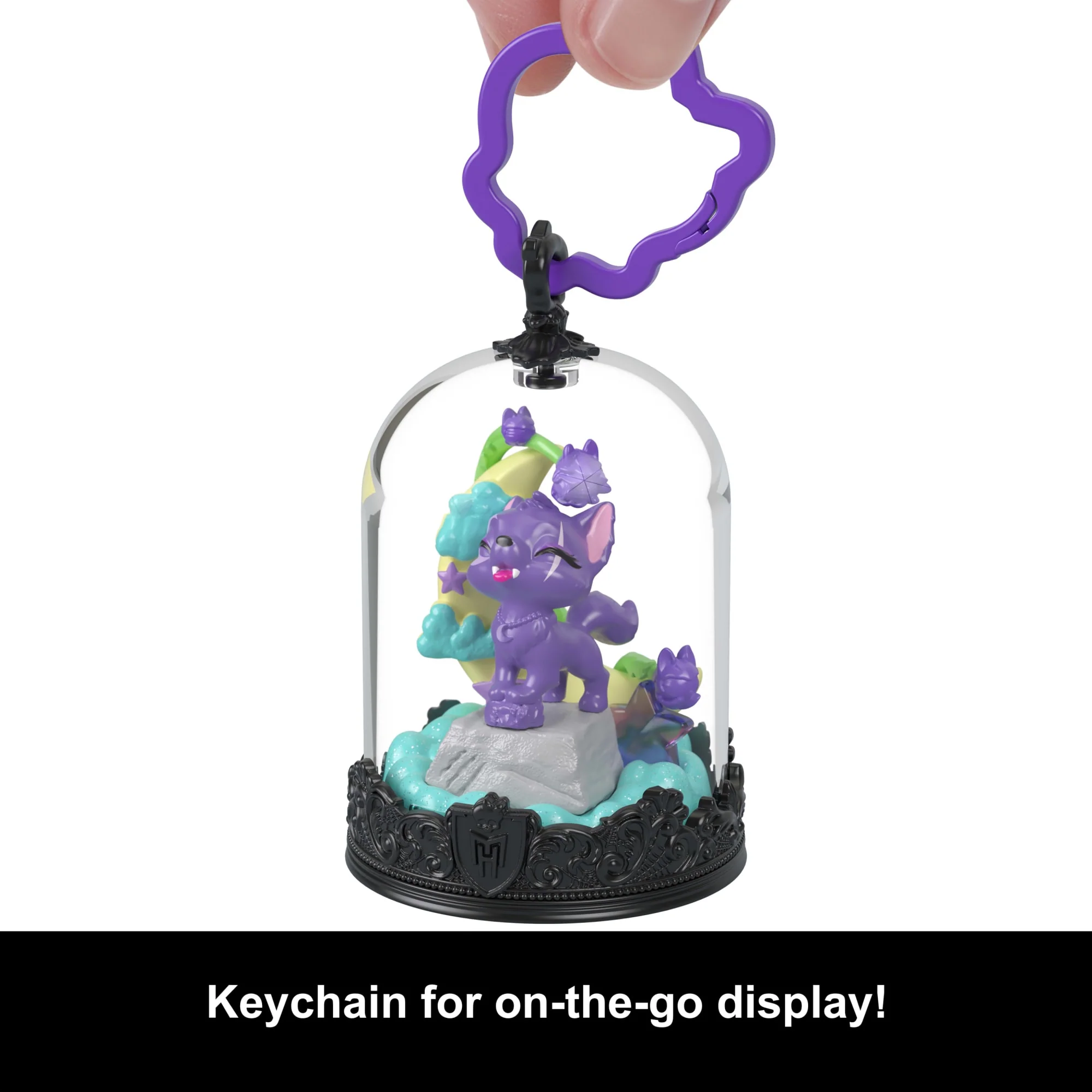Monster High Pet Keychains, Animal Figures With Accessories And Buildable Terrarium - Image 5
