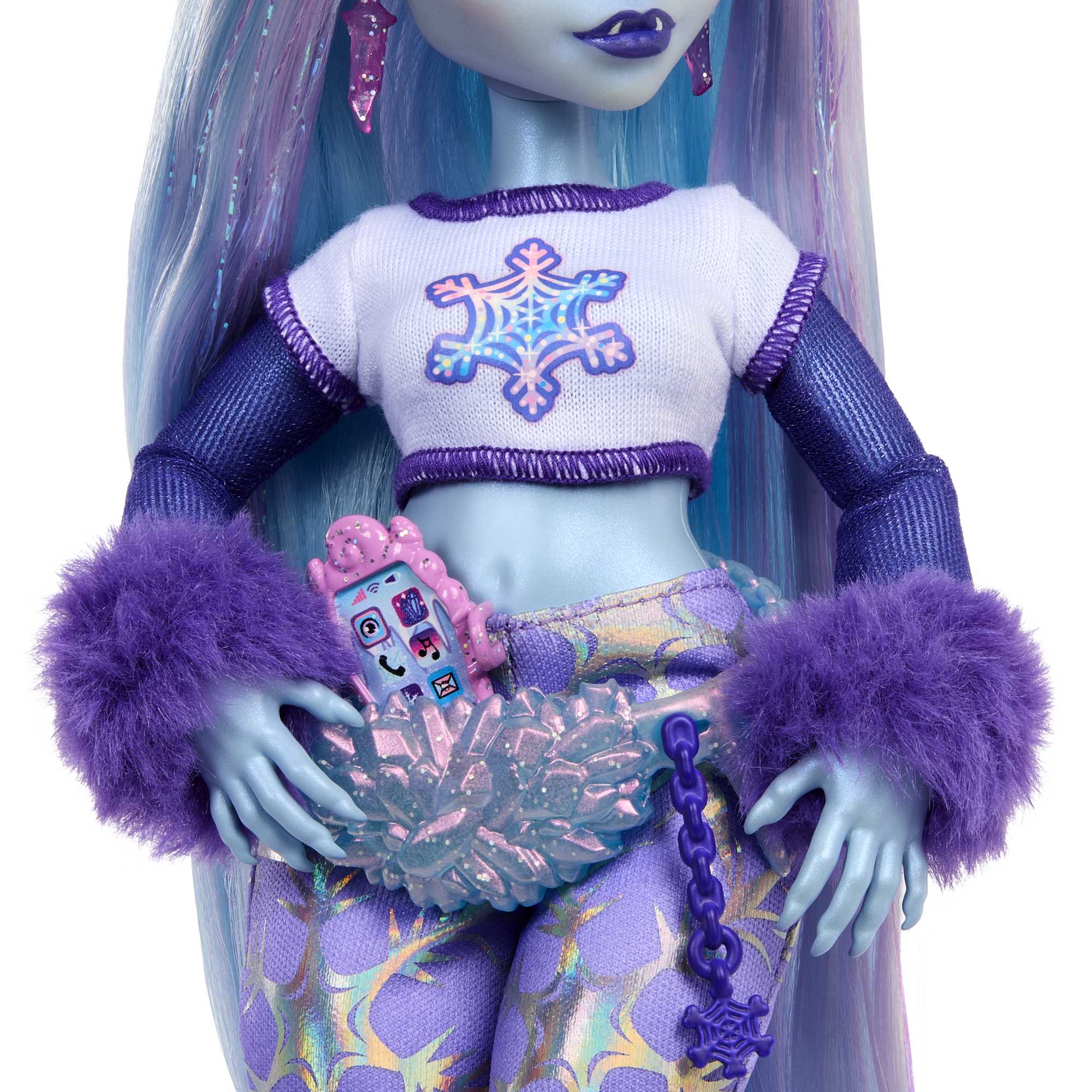 Monster High Poupée Abbey Bominable, Vêtements Yéti et Access. - Image 4