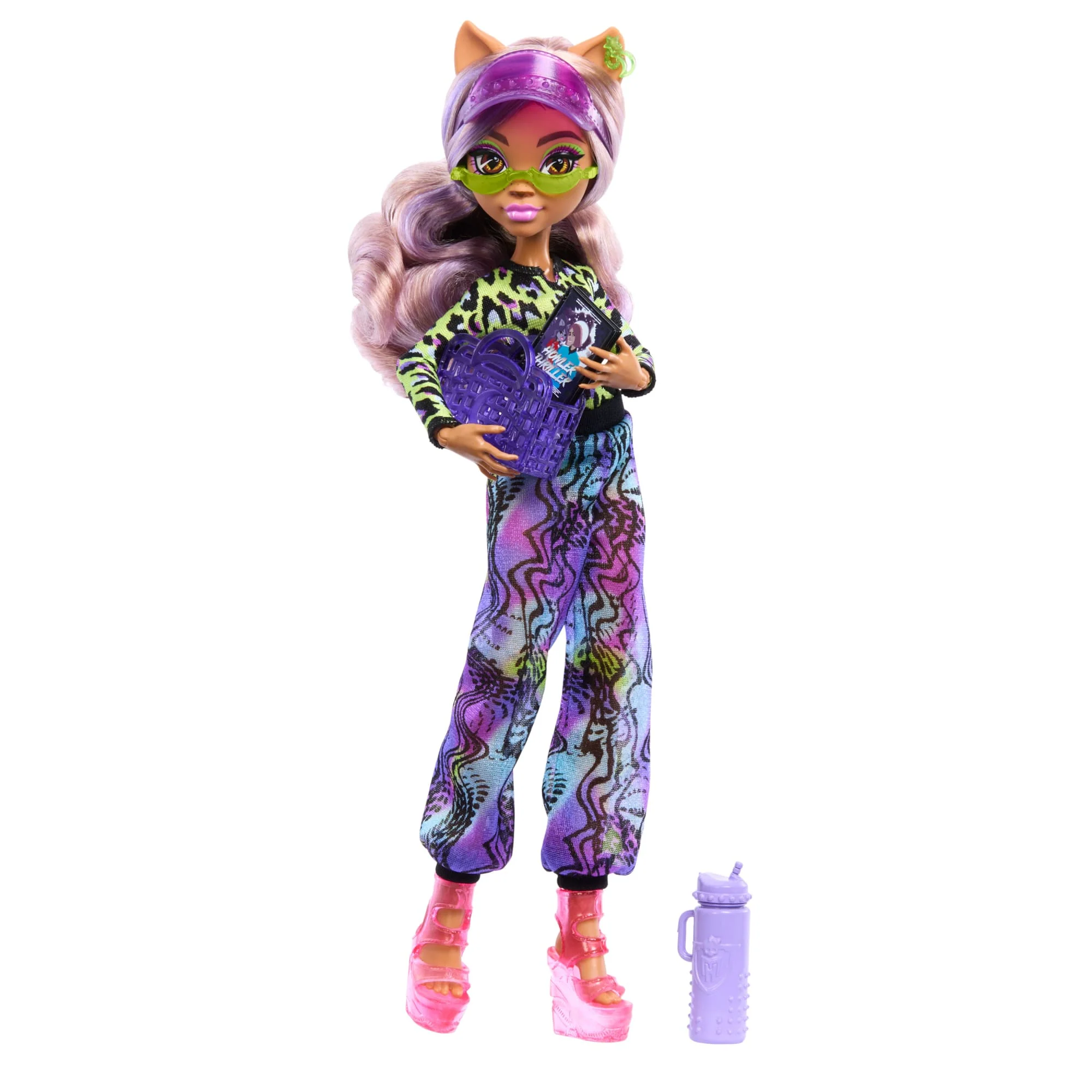 Monster High Scare-Adise Island Clawdeen Wolf Fashion Doll With Swimsuit & Accessories - Image 4