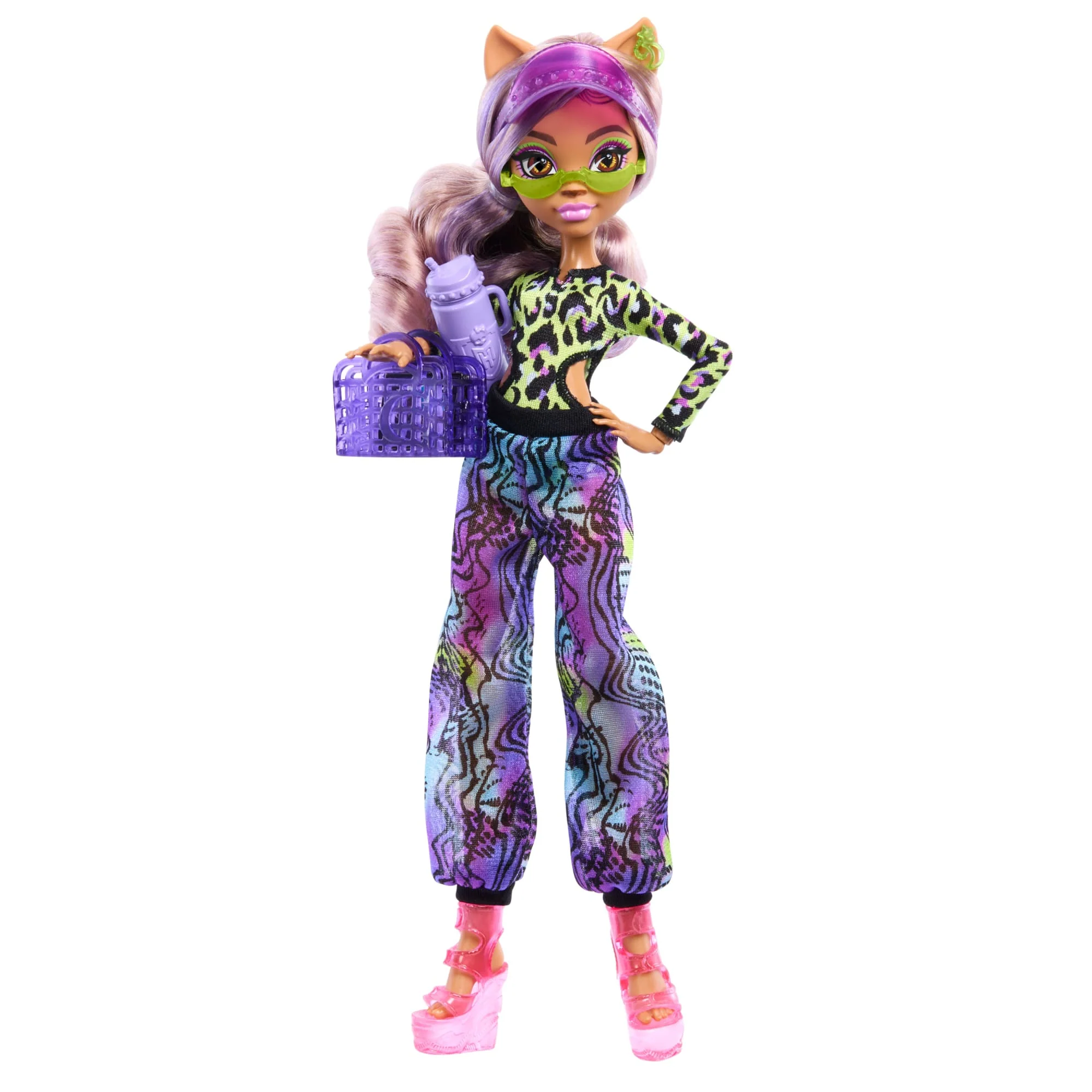 Monster High Scare-Adise Island Clawdeen Wolf Fashion Doll With Swimsuit & Accessories - Image 5