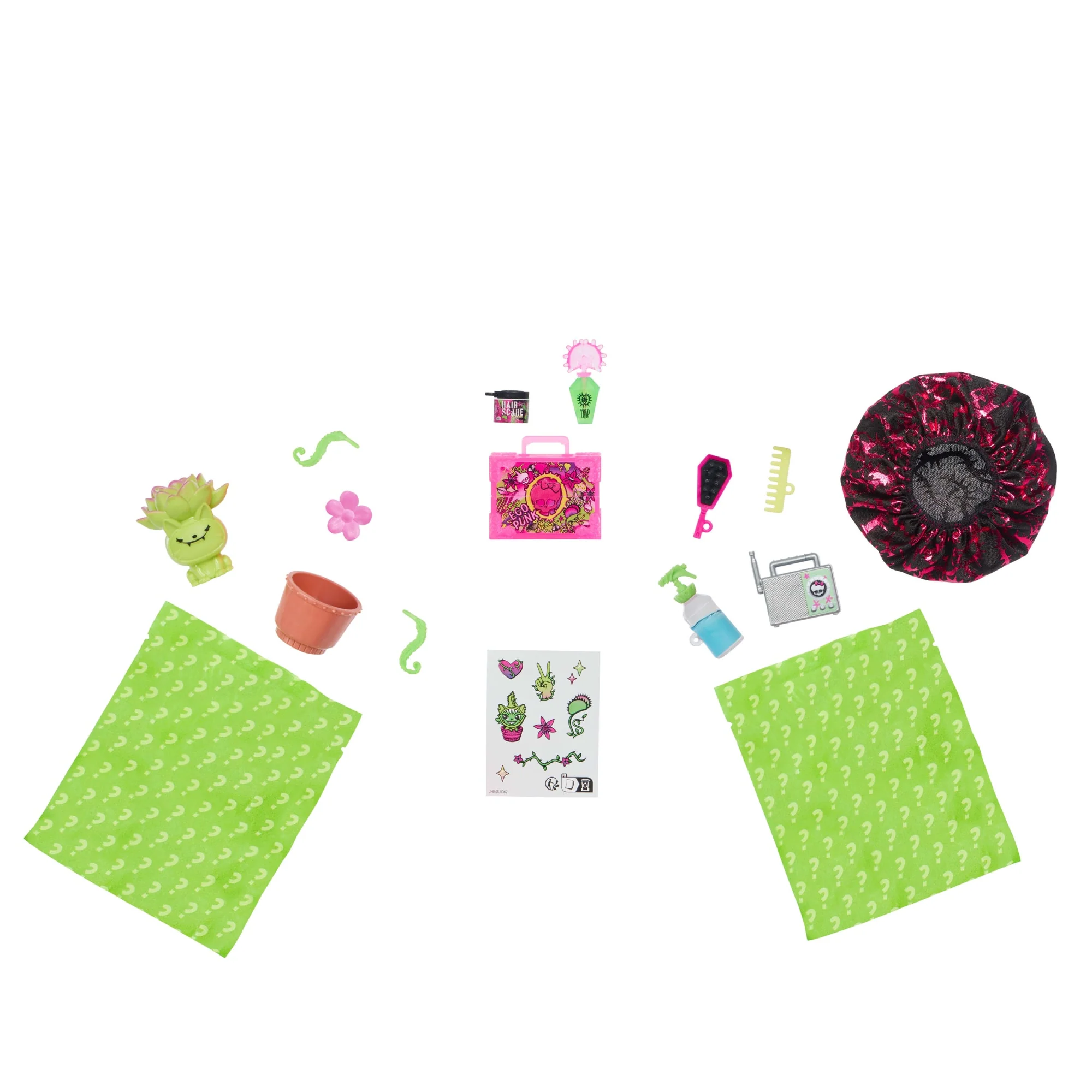 Monster High Self-Scare Secrets Venus Mcflytrap Fashion Doll With 13 Realistic Accessories - Image 5