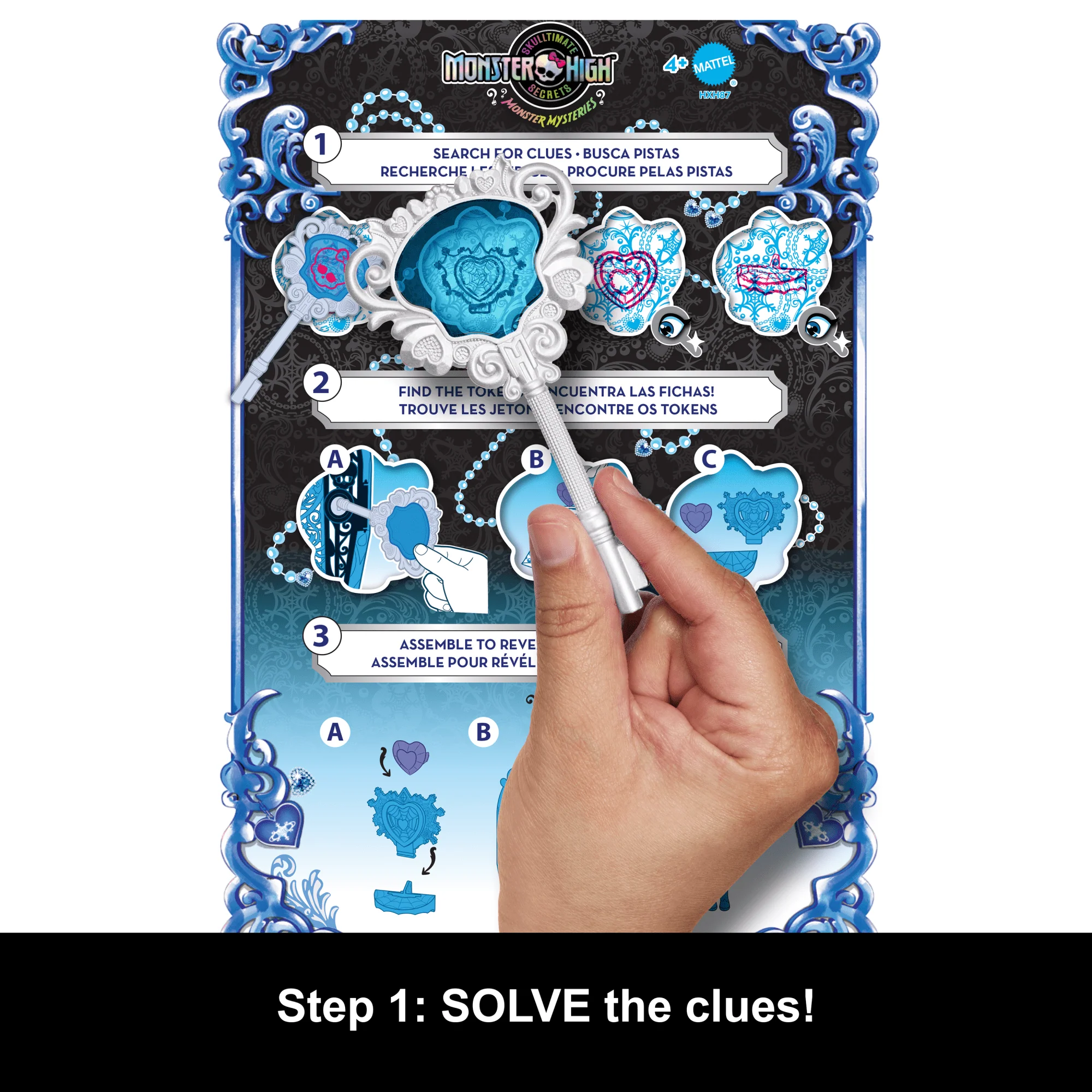 Monster High Skulltimate Secrets Monster Mysteries Playset, Abbey Bominable Doll With 19+ Surprises - Image 3