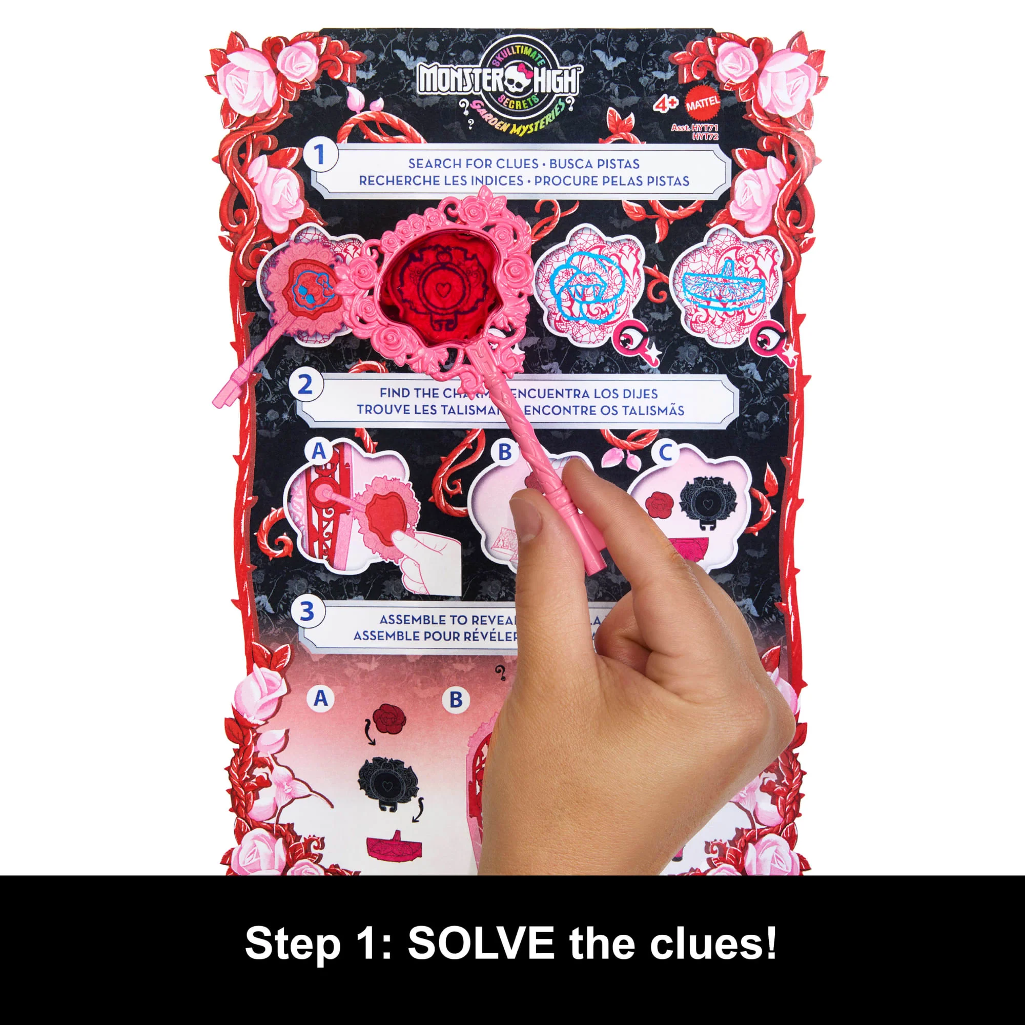 Monster High Skulltimate Secrets Garden Mysteries Playset, Draculaura Doll With 19+ Surprises - Image 3