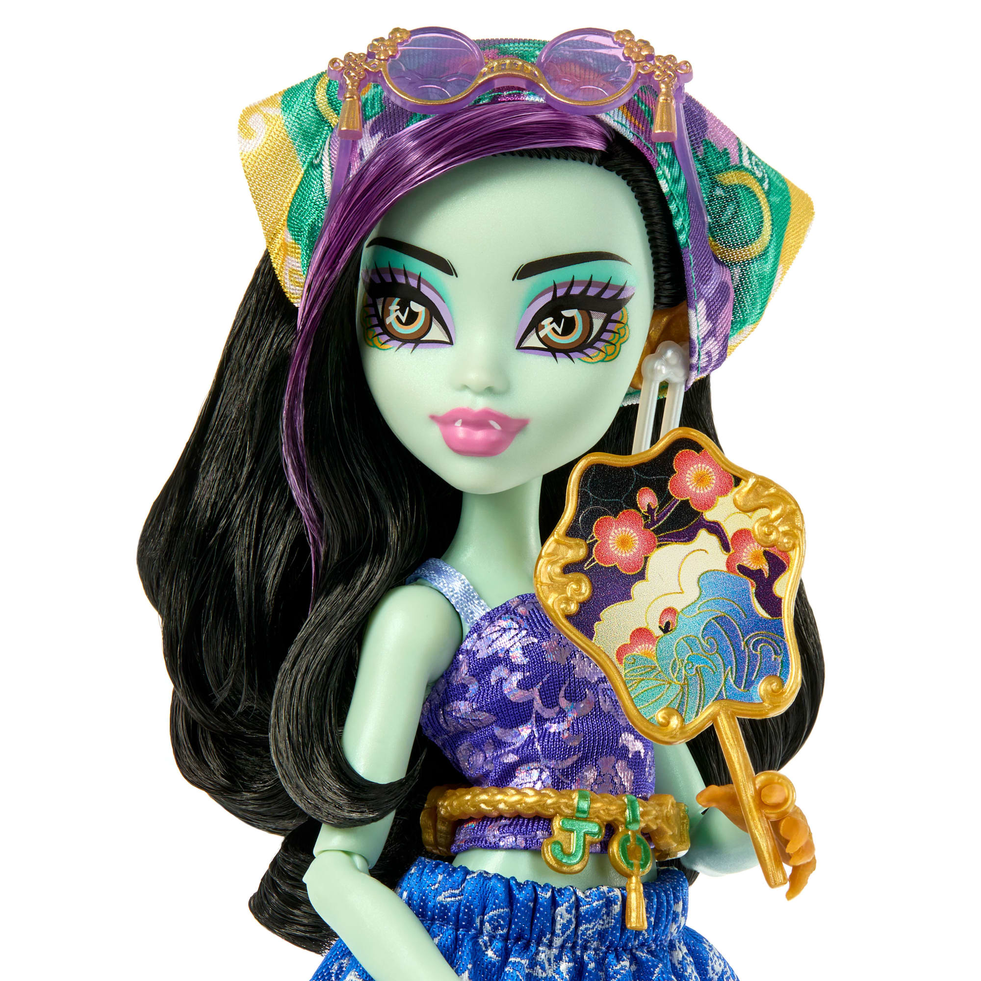 Monster High Skulltimate Secrets Gore-Geous Oasis Playset, Jinafire Long Doll And Accessories - Image 3