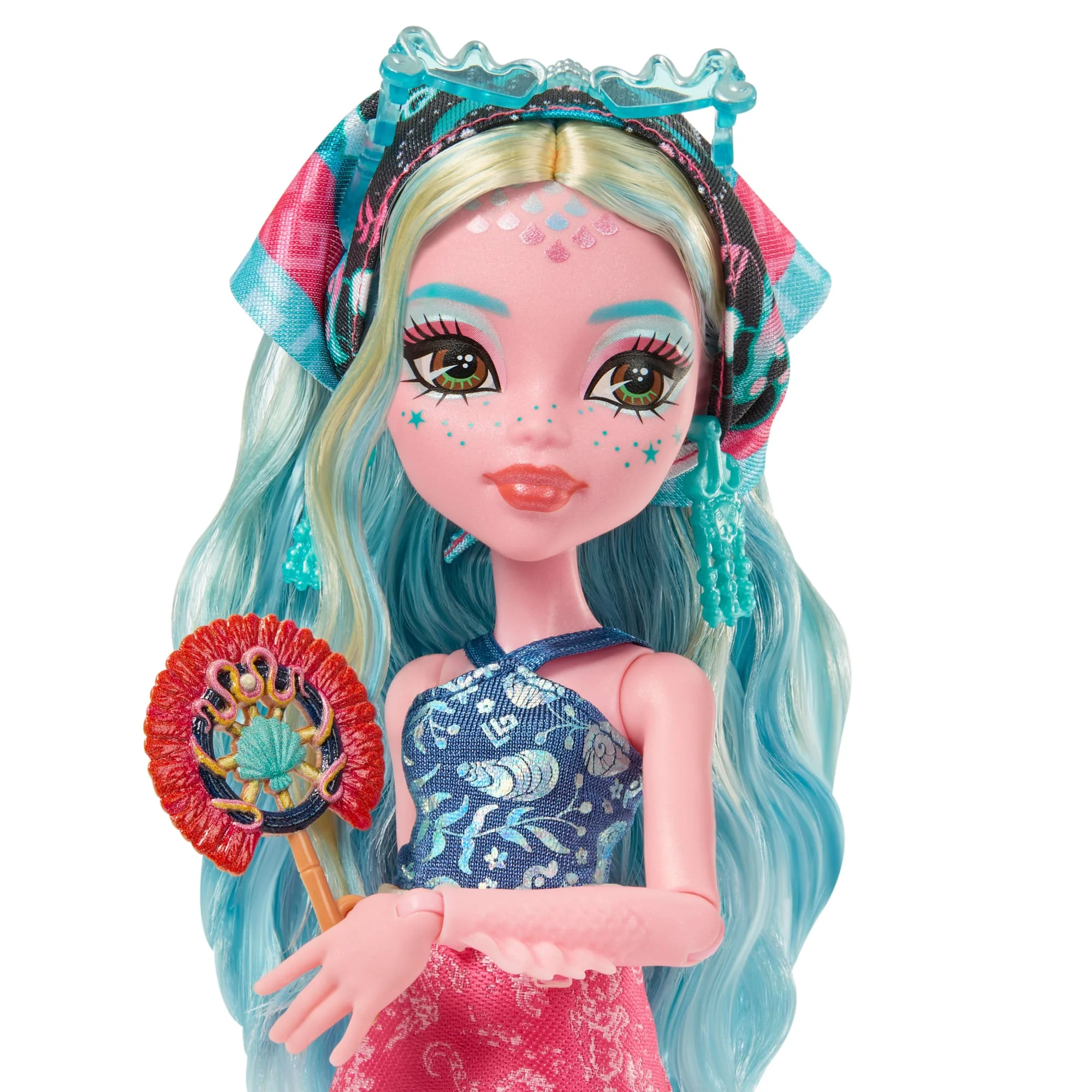 Monster High Skulltimate Secrets Gore-Geous Oasis Playset, Lagoona Blue Doll And Accessories - Image 3