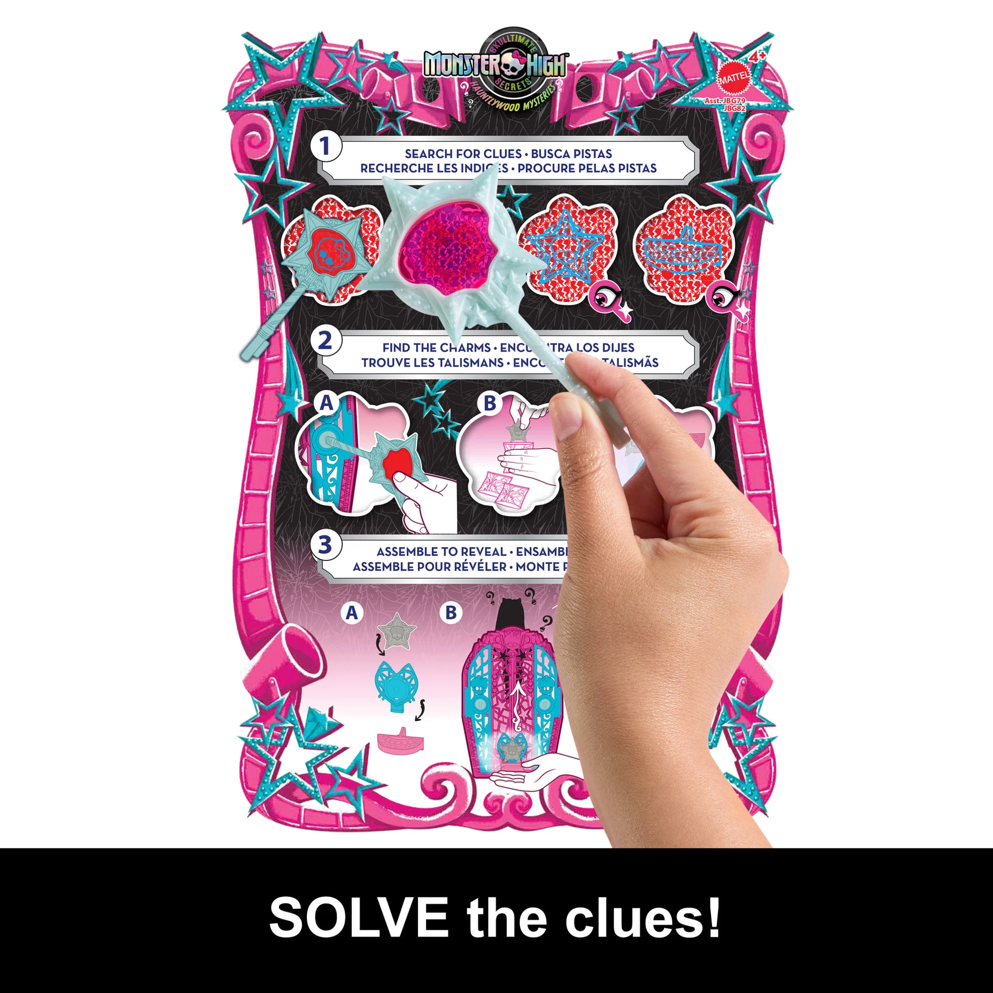 Monster High Skulltimate Secrets Hauntlywood Mysteries Playsets With Doll And 19+ Surprises - Image 3