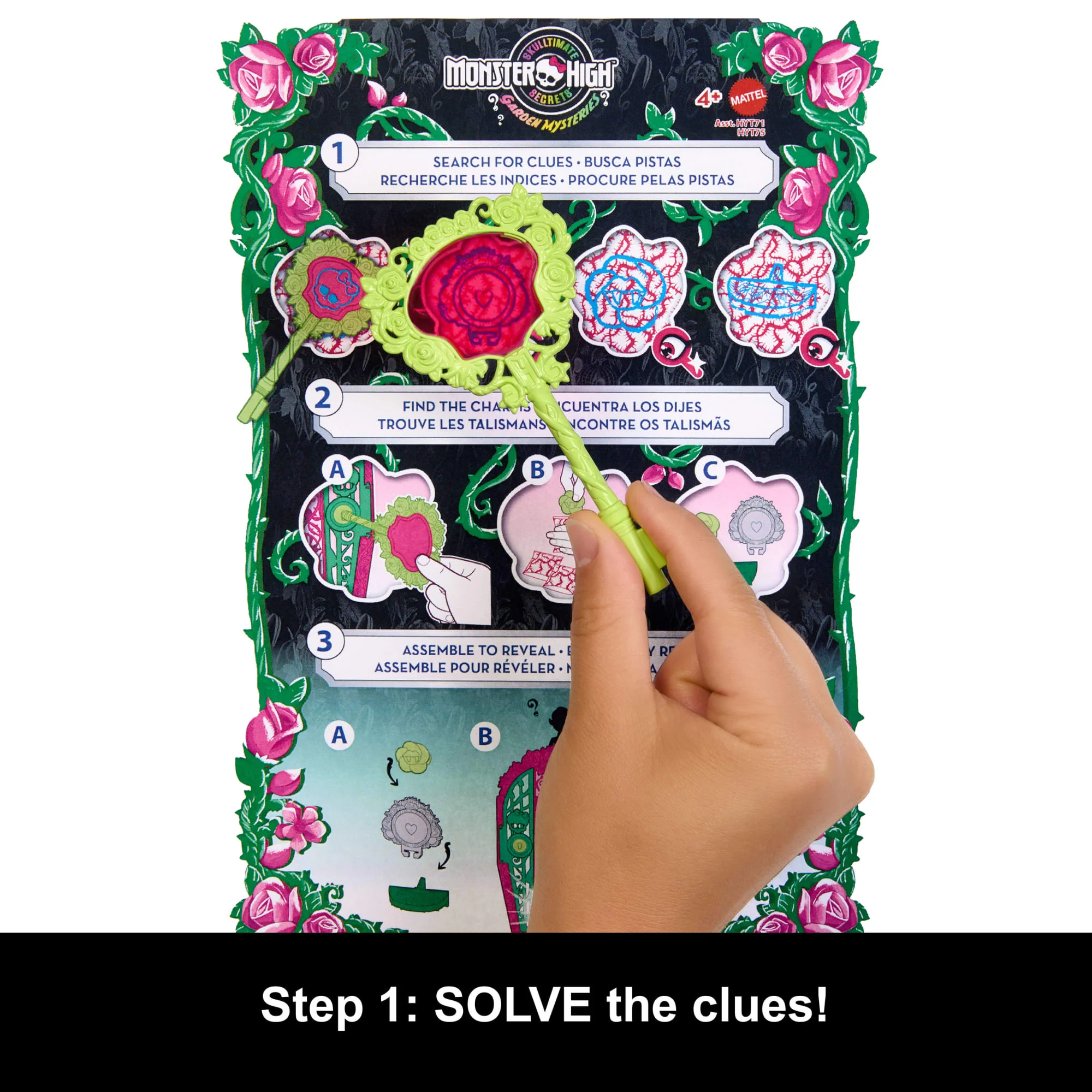 Monster High Skulltimate Secrets Garden Mysteries Playset, Venus Mcflytrap Doll With 19+ Surprises - Image 3