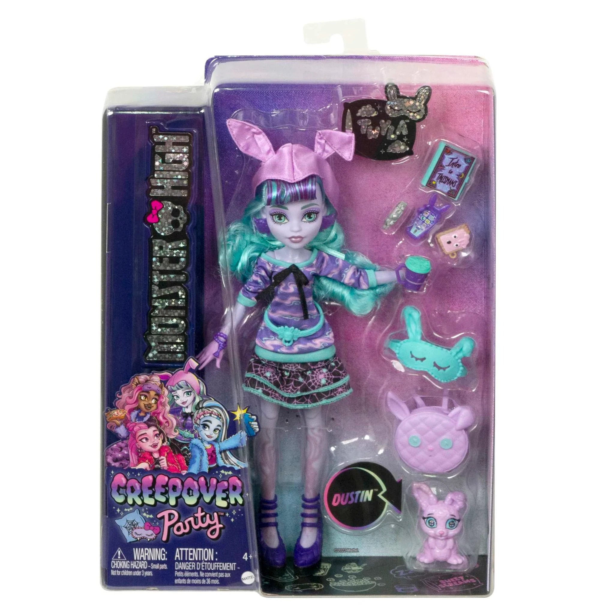 Monster High® Soirée Cris-Jama Twyla, Poupée et Accessoires - Image 6
