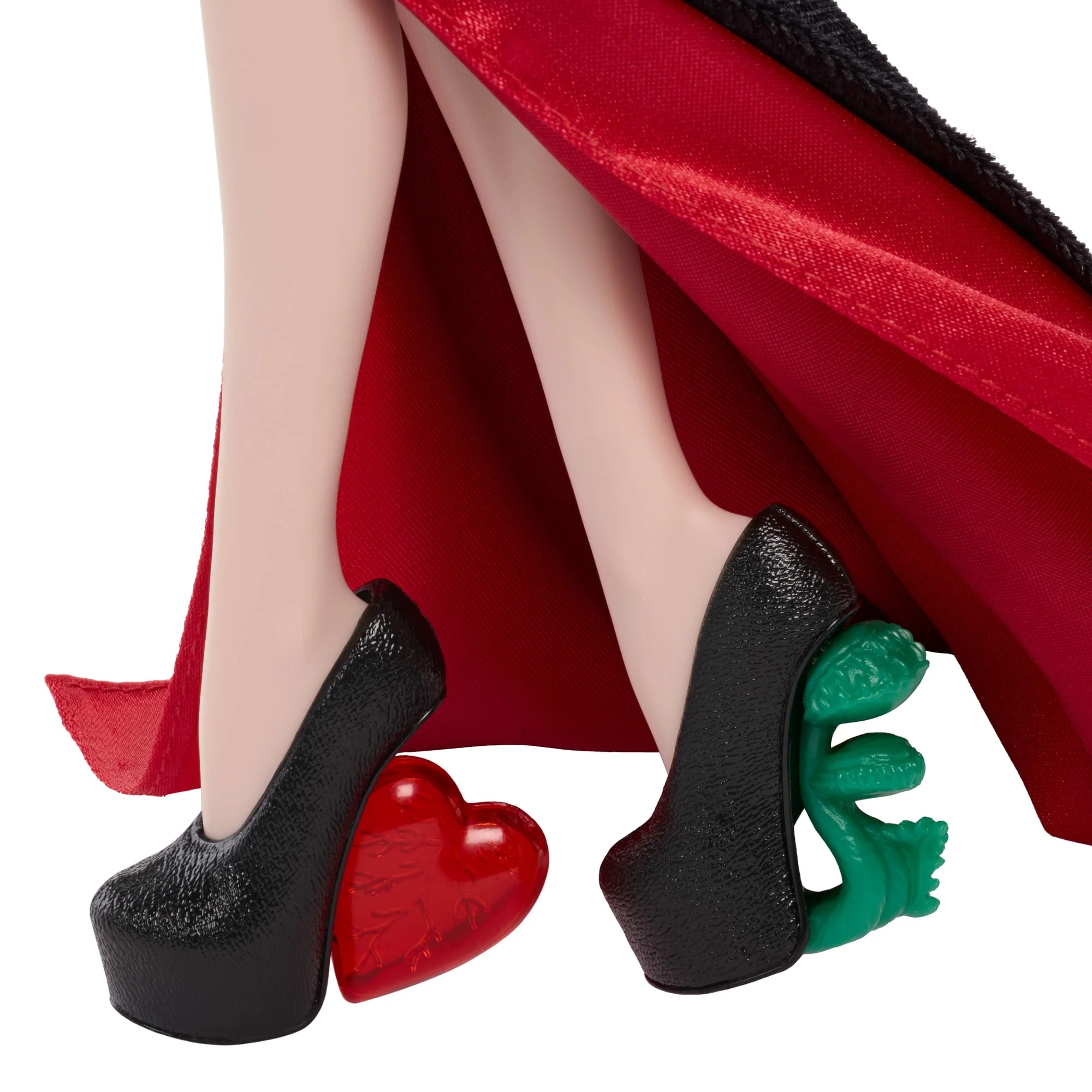 Monster High X Wednesday Collectible Doll, Morticia Addams in Black Velvet Dress - Image 5