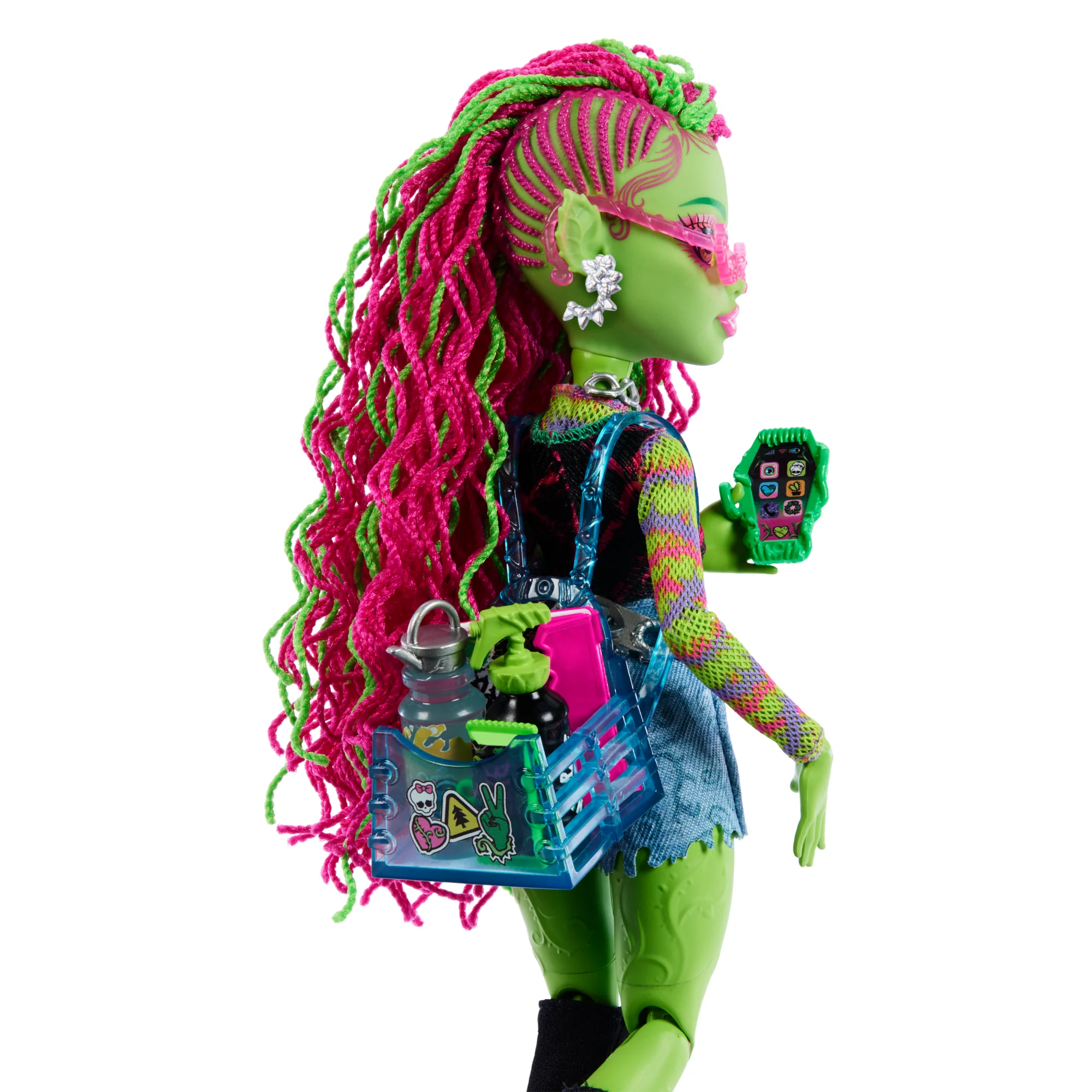 Monster High Poupée, Animal et Accessoires Venus Mcflytrap, Chewlian - Image 4