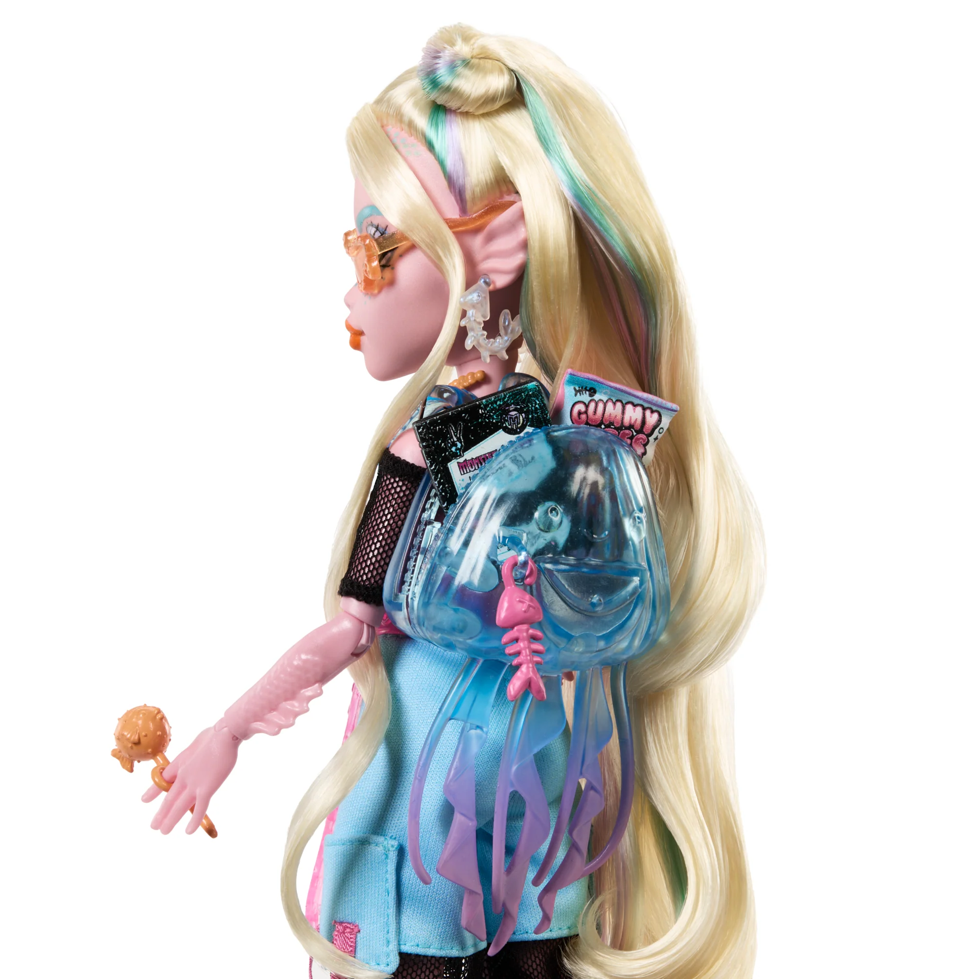 Monster High-Poupée Lagoona Blue-Poupée Avec Animal et Accessoires - Image 5
