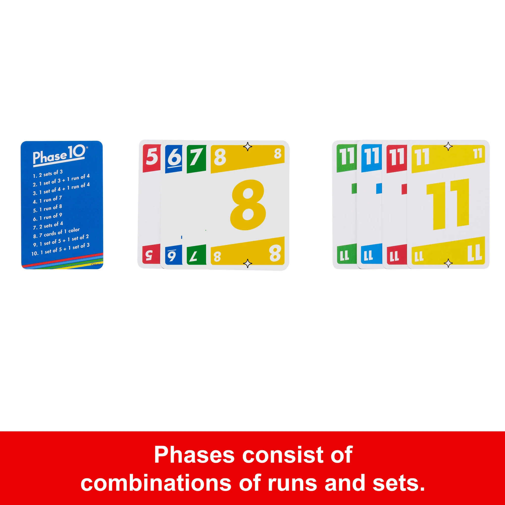Phase 10 Card Game For Families, Adults And Kids, Rummy-Style Play in A Storage Tin - Image 4