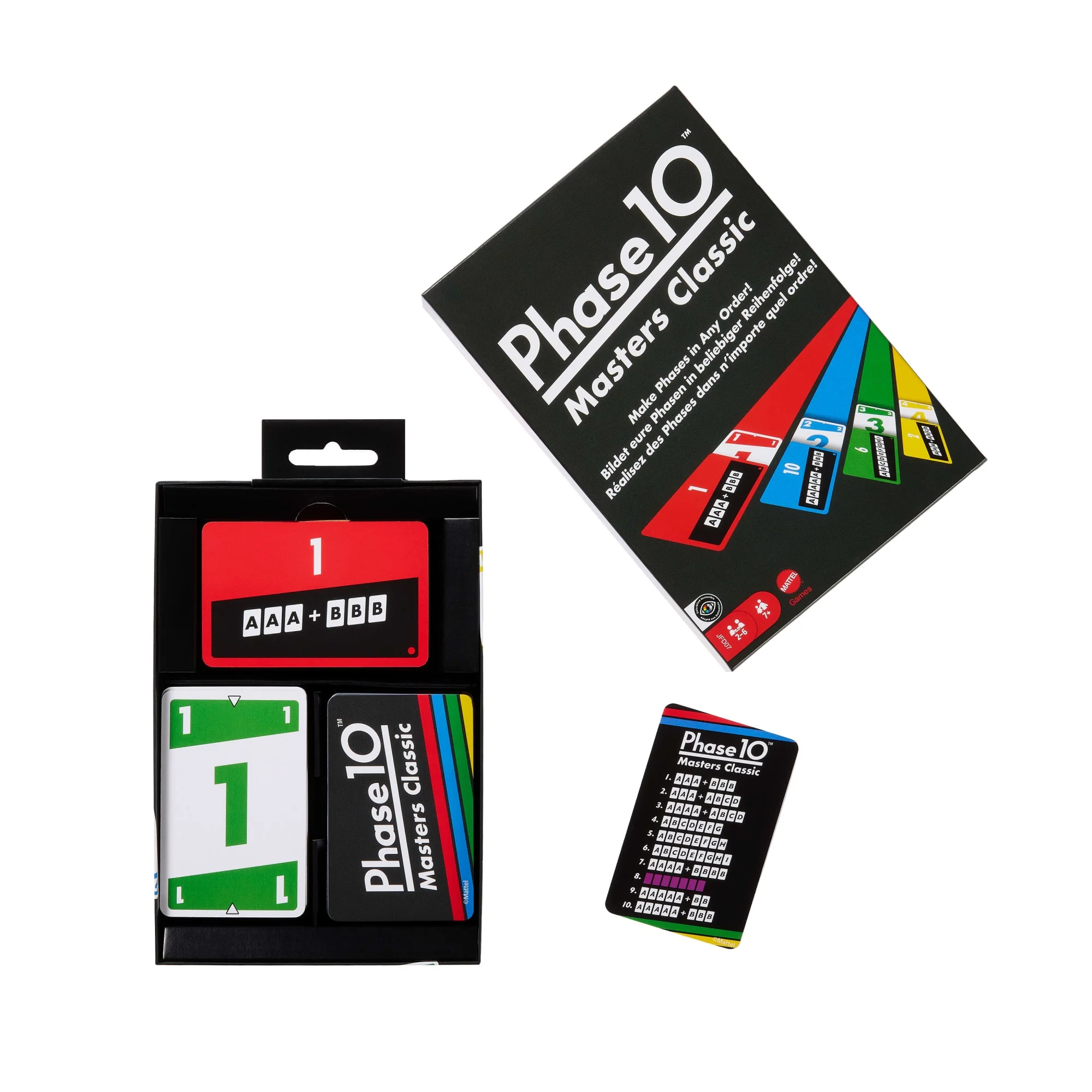 Phase 10 Masters Classic Card Game, Family Game With Rummy-Type Play For 2-6 Players - Image 5