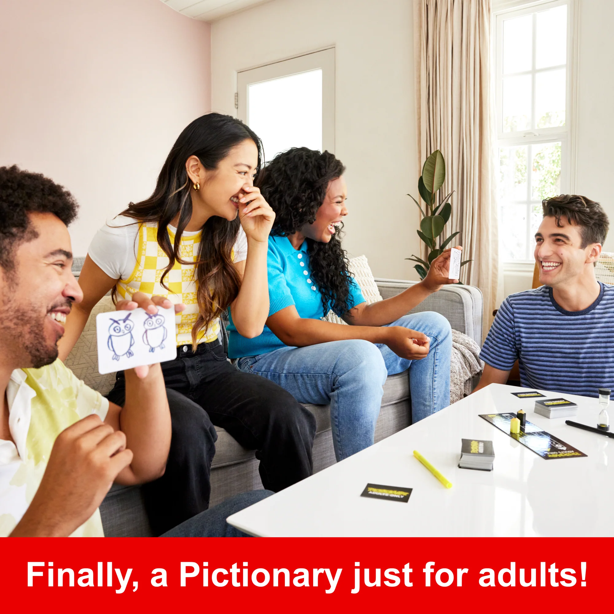 Pictionary Adults Only Party Game For Adults And Game Night, Drawing Game With Silly Sketches - Image 2