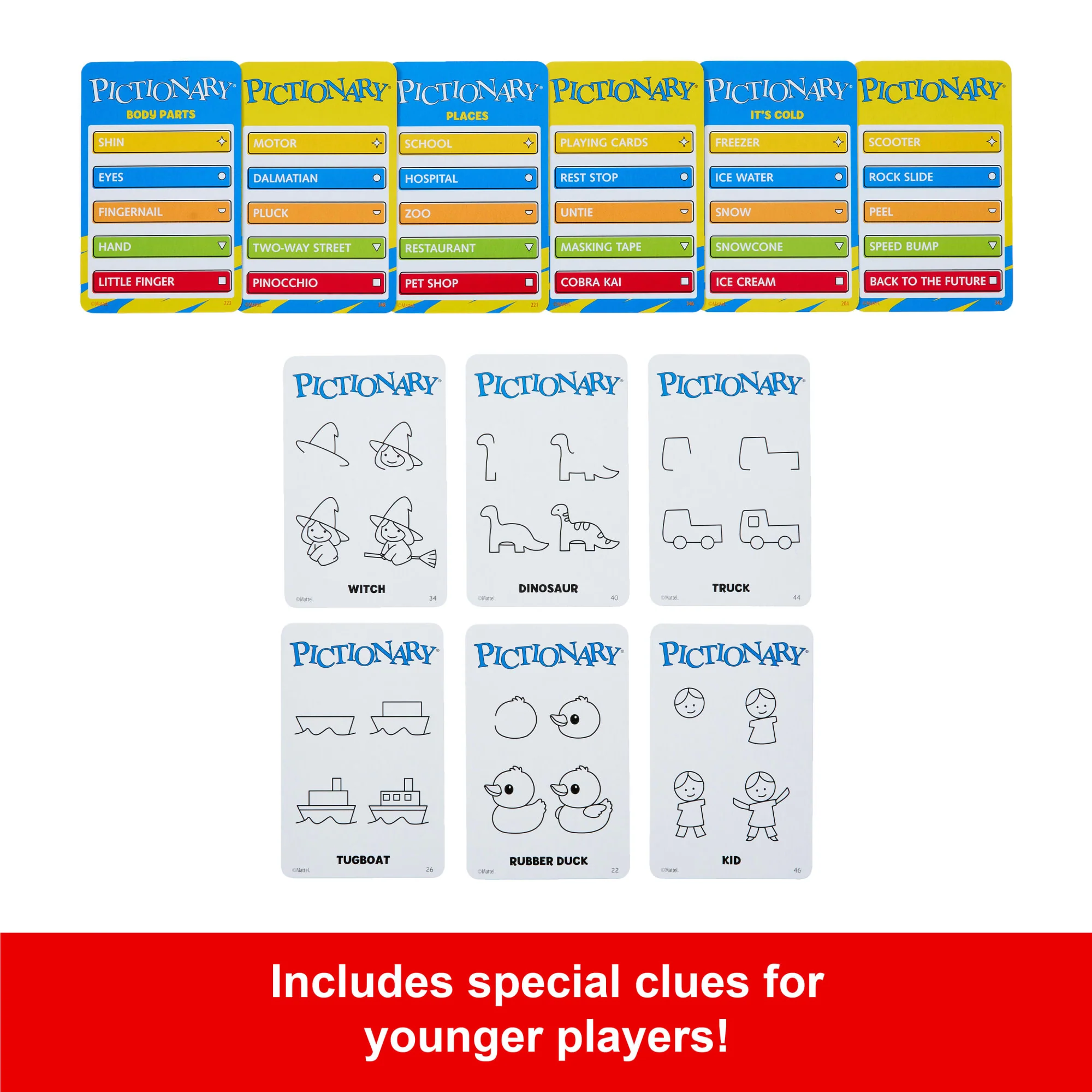 Pictionary Family Board Game For Kids, Adults And Game Night With Erasable Boards And Markers - Image 4