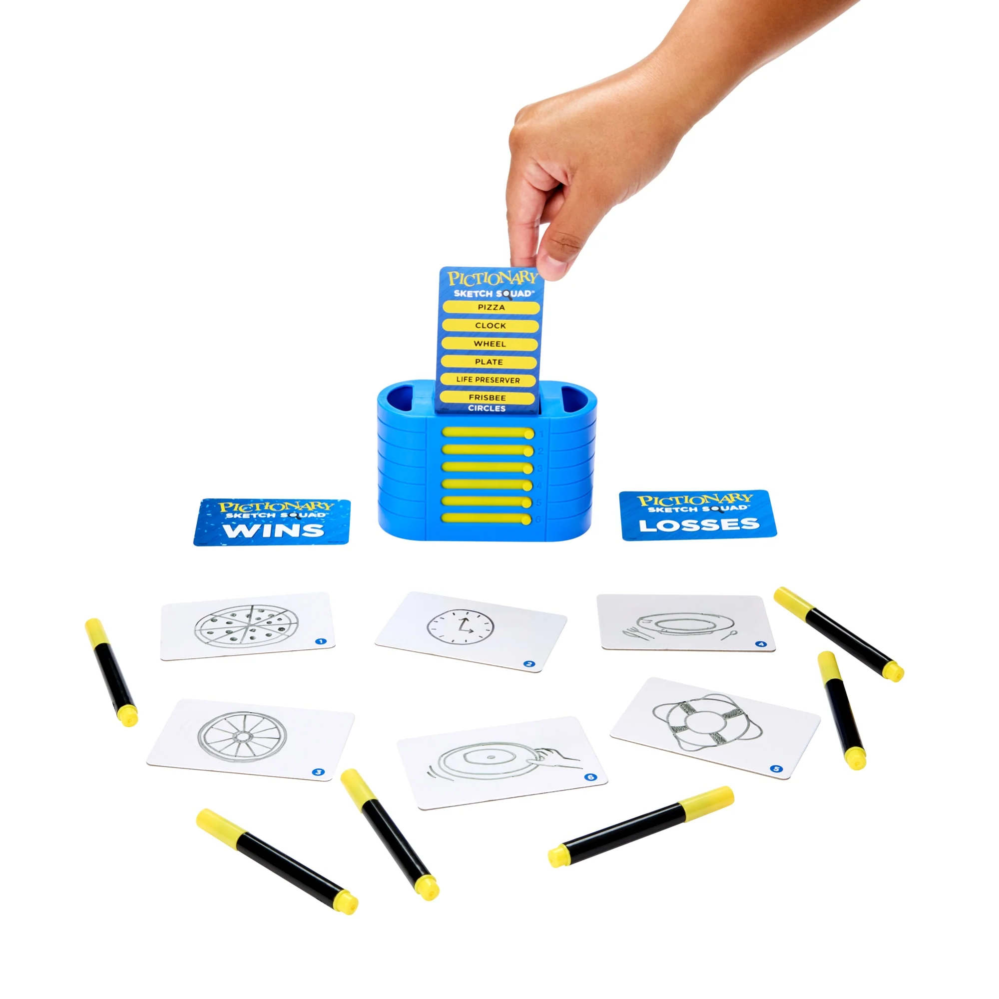 Pictionary Sketch Squad Cooperative Party Game For Adults, Teens And Game Night With Clues Case - Image 2