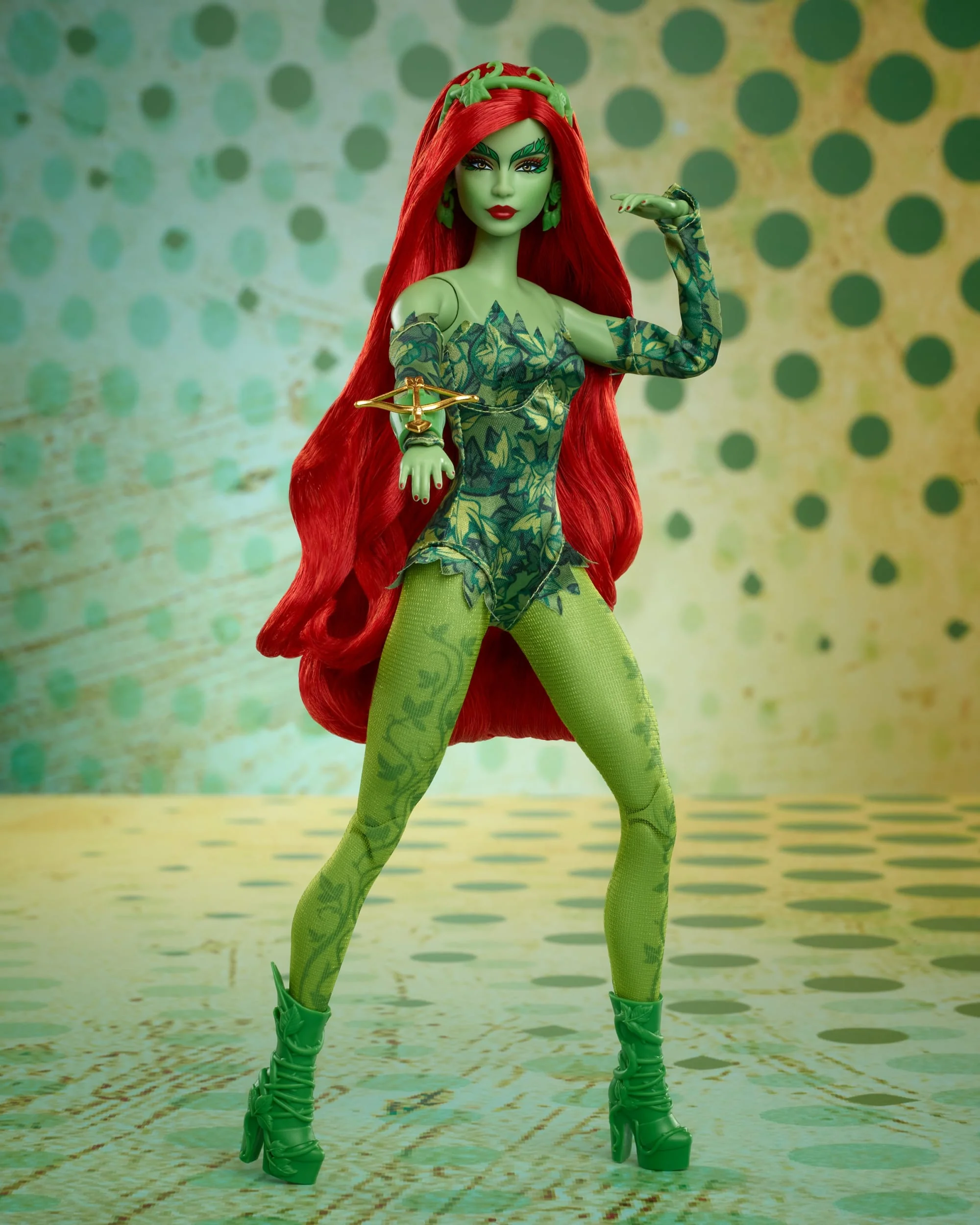 Barbie Signature Poison Ivy Collectible Doll With Posable Body And Iconic Outfit & Accessories - Image 2