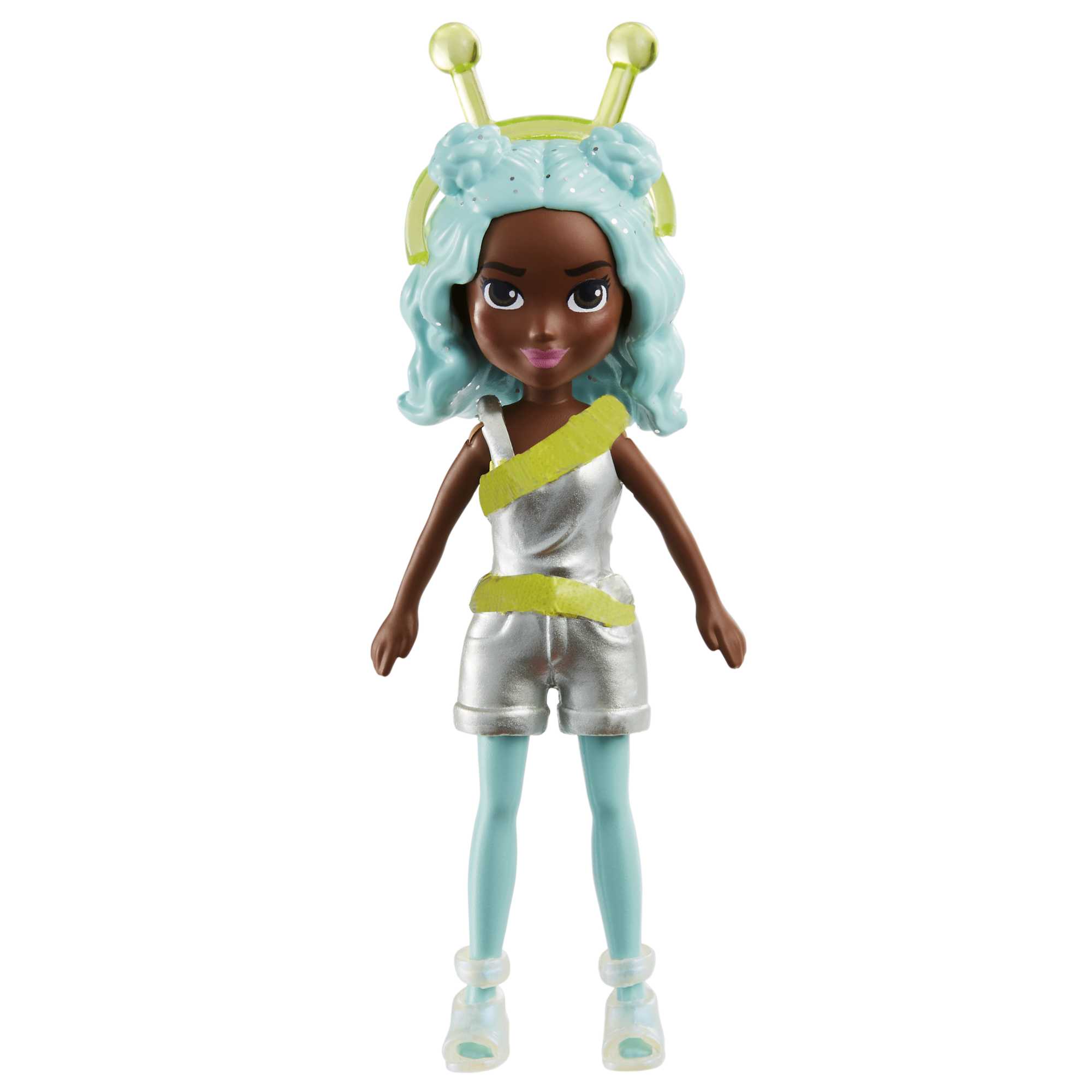 Polly Pocket 2 Dolls And 25 Accessories, Color-Change Seashine Mermaid Fashion Pack - Image 4