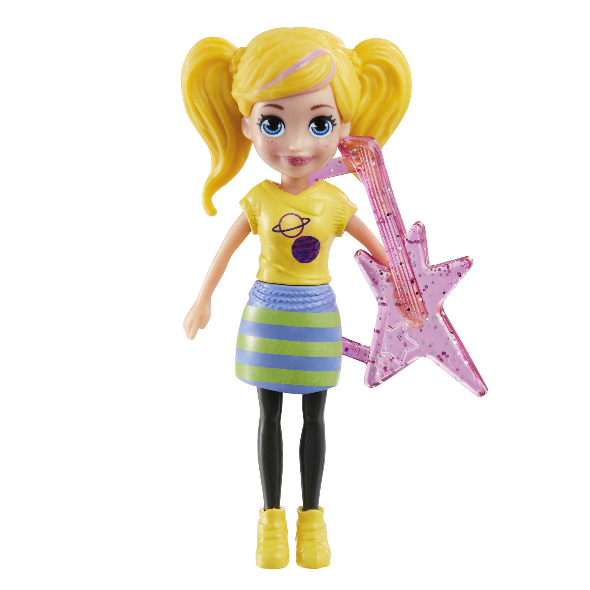 Polly Pocket 2 Dolls And 25 Accessories, Color-Change Seashine Mermaid Fashion Pack - Image 5