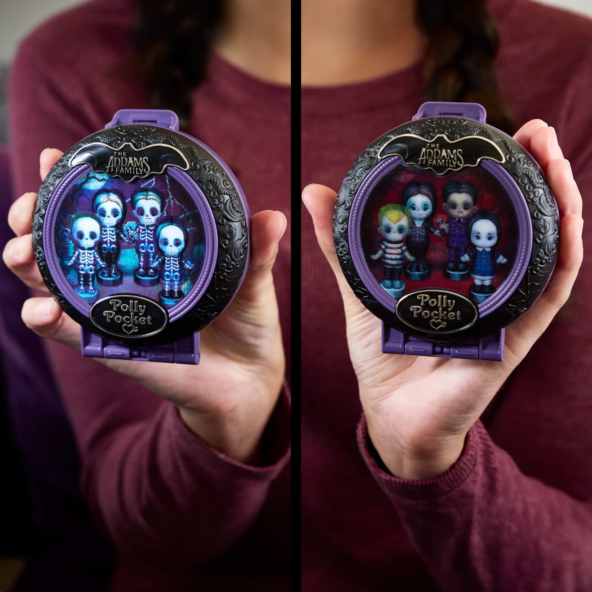 Polly Pocket Collector The Addams Family Compact, Special Edition Dolls And Playset - Image 2
