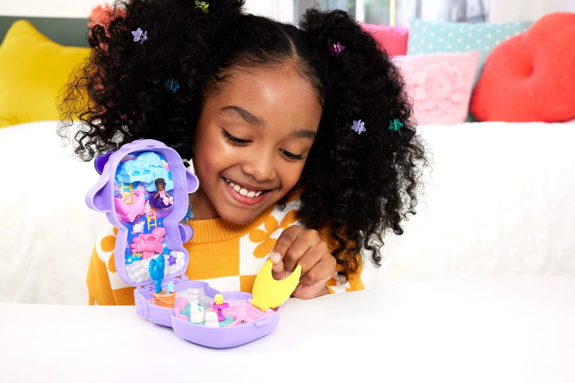 Polly Pocket Coffret Au Pays des Rêves Mini-Figurine et Licorne - Image 2