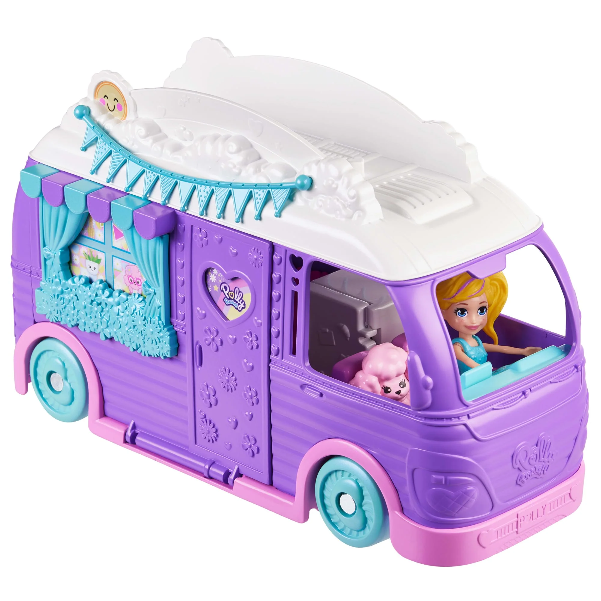 Polly Pocket  Coffret de Jeu  Autocaravane de Camping Glamour - Image 3