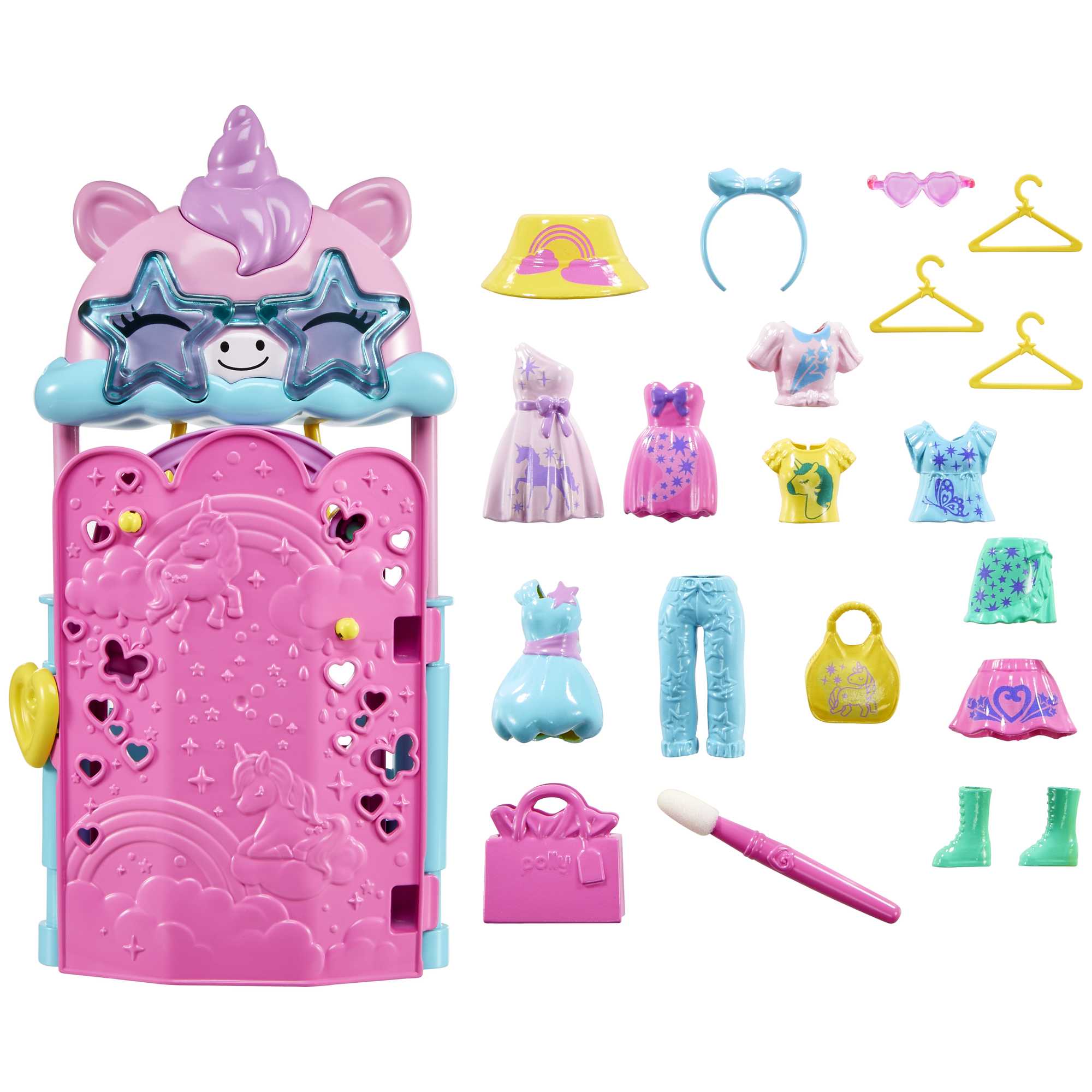 Polly Pocket Coffret de Jeu Studio Glamour, 2 Poupées, 19 Access. - Image 4