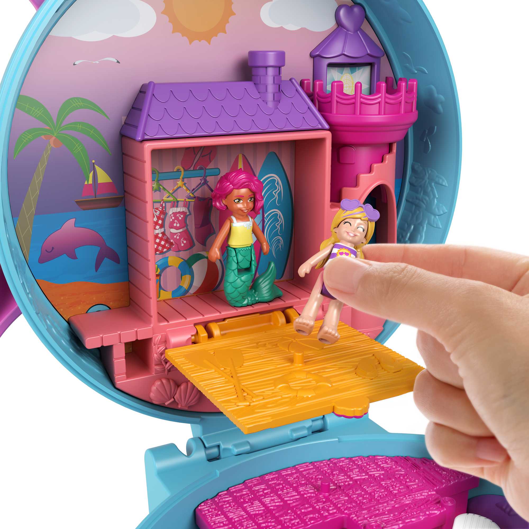 Polly Pocket Coffret La Plage des Dauphins - Image 3