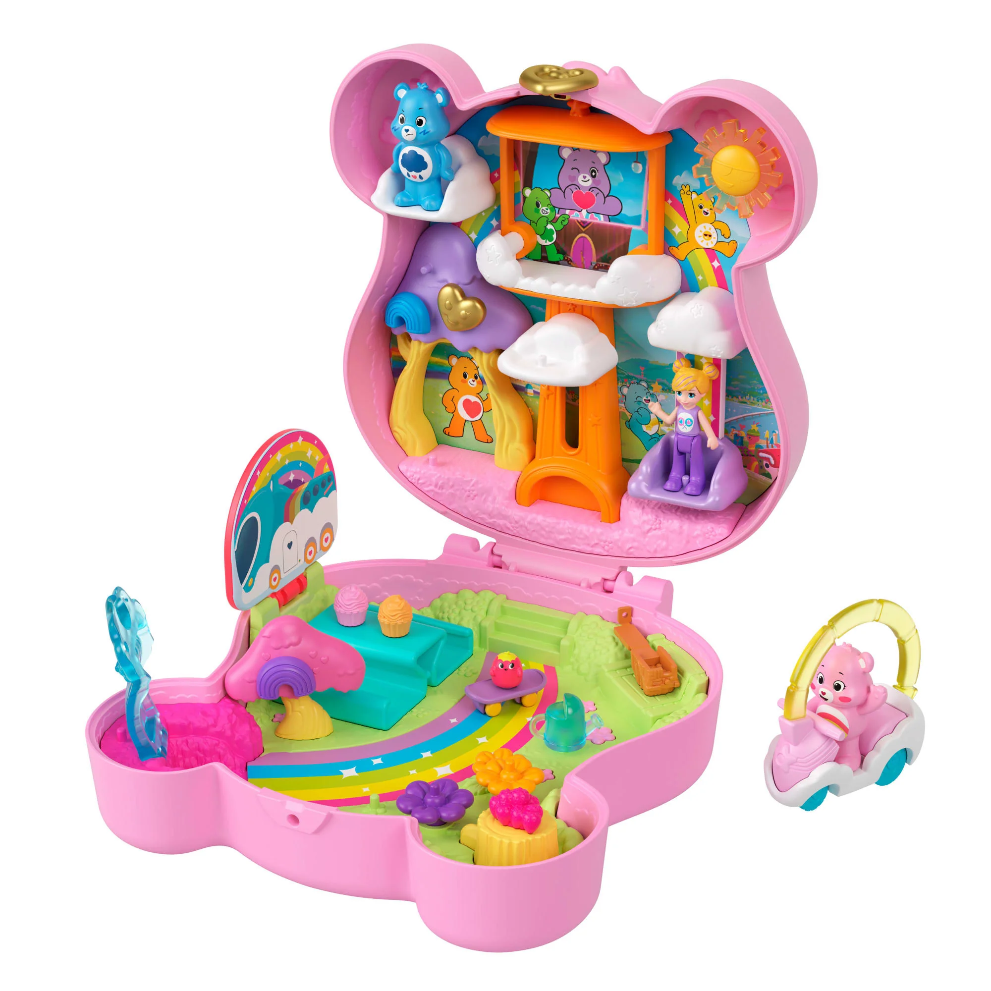 Polly Pocket  Calinours Poupées et Coffrets de Jeu, Véhicule et Acc. - Image 5