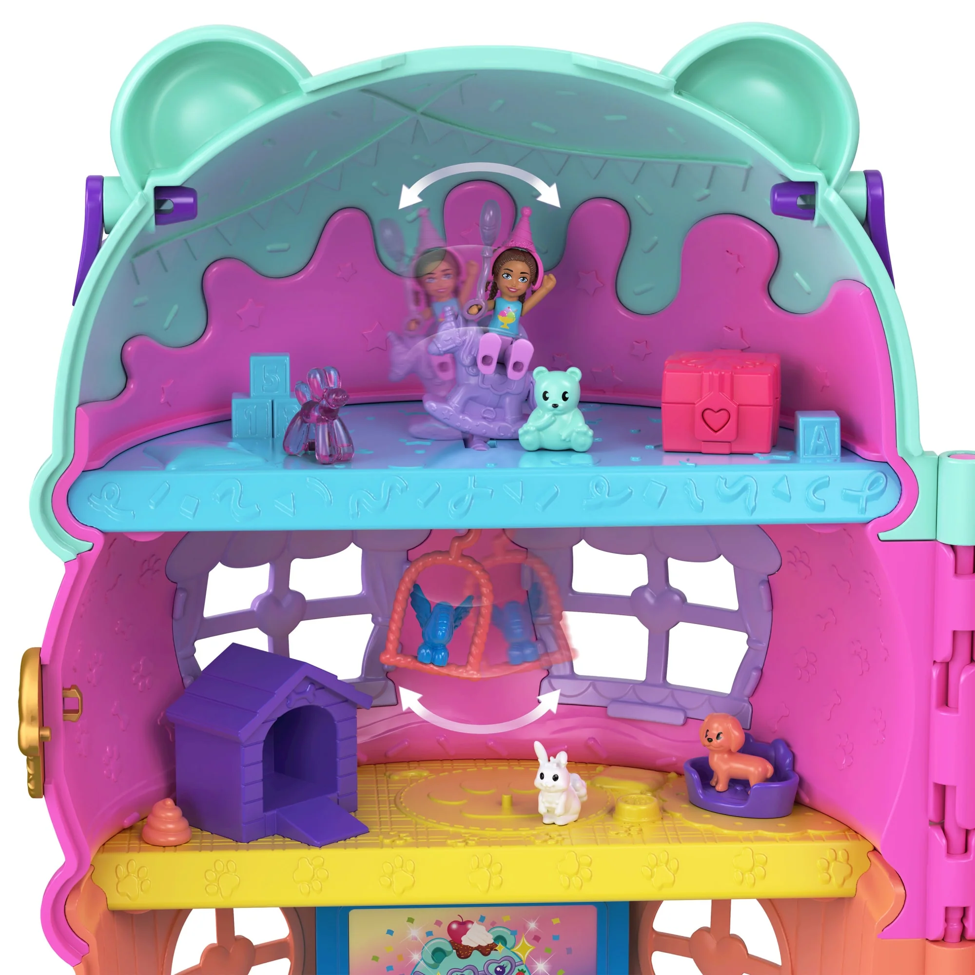 Polly Pocket Coffret Maison Cornet de Glace-Avec Figurines - Image 5