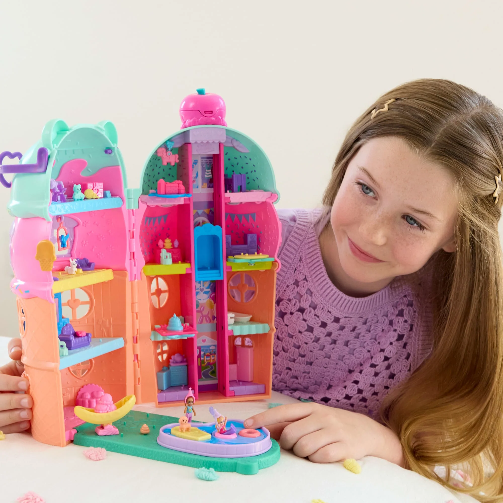 Polly Pocket-Coffret Maison Cornet de Glace - Image 2