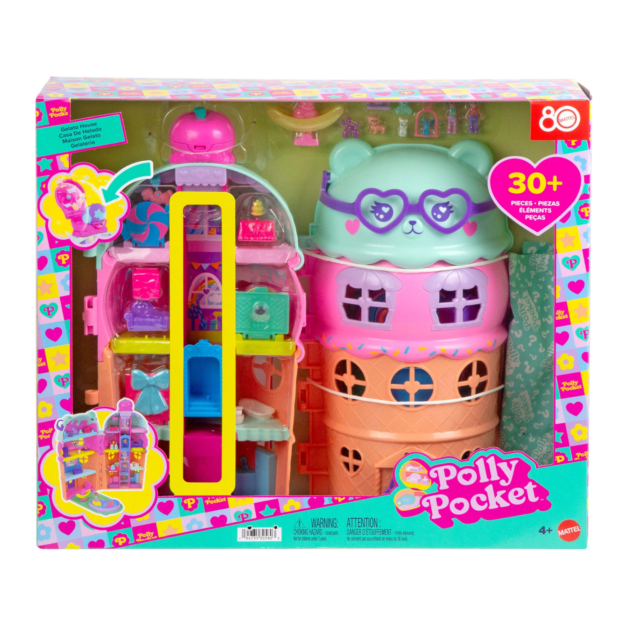 Polly Pocket-Coffret Maison Cornet de Glace - Image 6