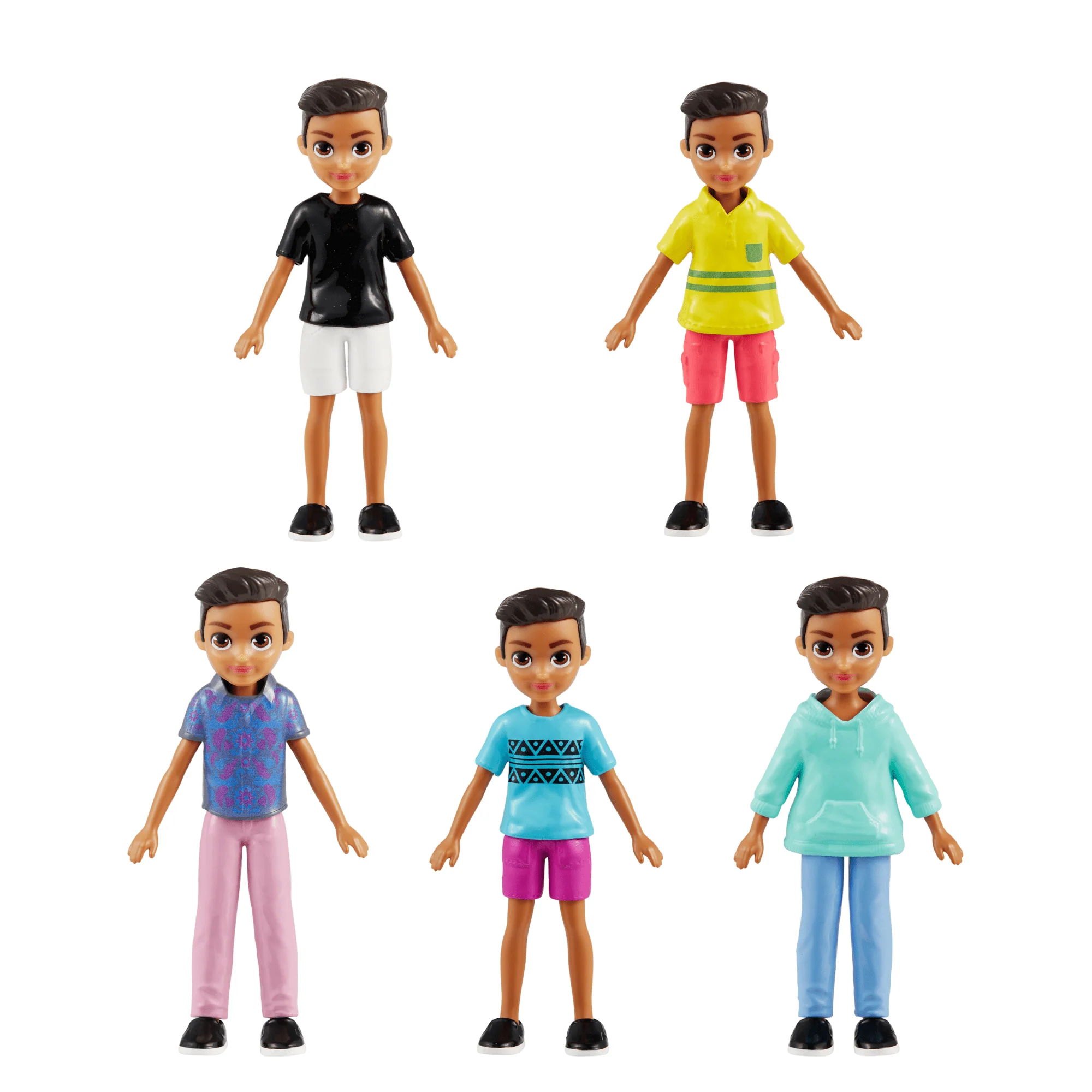 Polly Pocket  Coffret Mode  Aventures à Rio, 4Poupées, 49Éléments - Image 3
