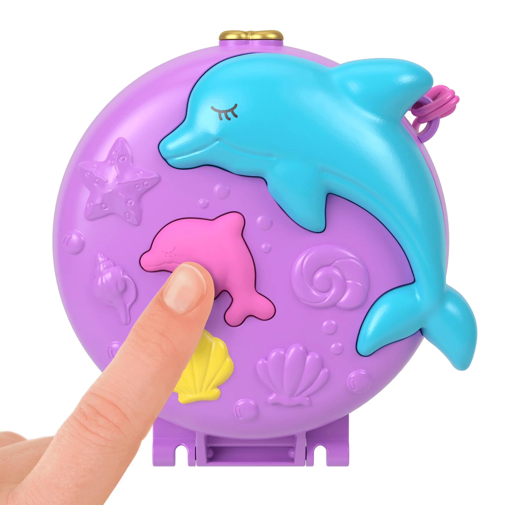 Polly Pocket  Coffret  Sauvetage du Dauphin, 2Micro-Poupées, Anim. - Image 3