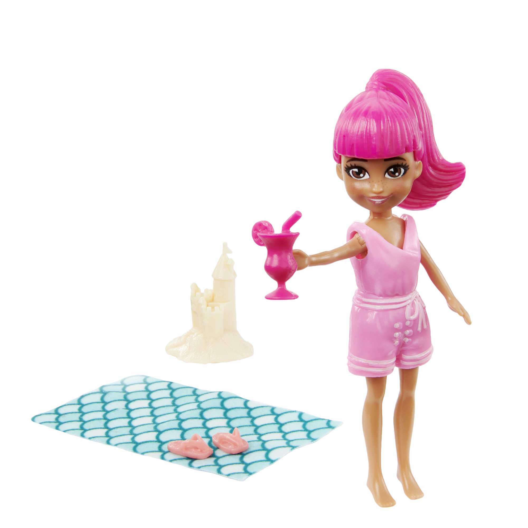 Polly Pocket Coffret Style en Vogue, 4 Poupées de 7,62 Cm, Tenues - Image 3