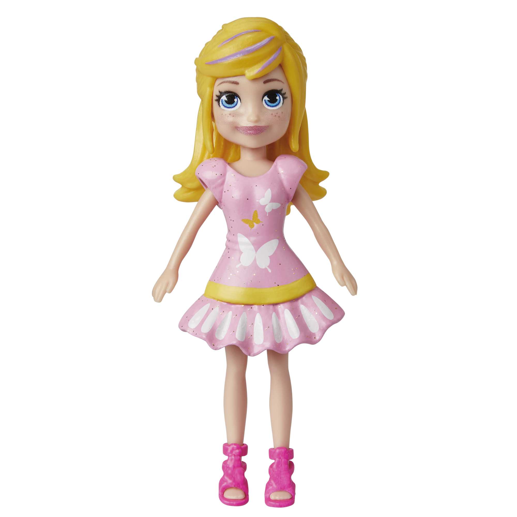Polly Pocket Coffret Poupée et 18 Accessoires, Chiot et Thème Floral - Image 2