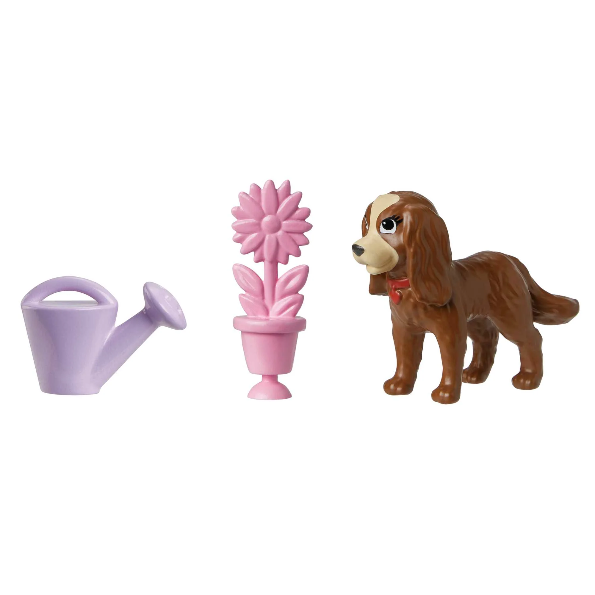 Polly Pocket Coffret Poupée et 18 Accessoires, Chiot et Thème Floral - Image 4