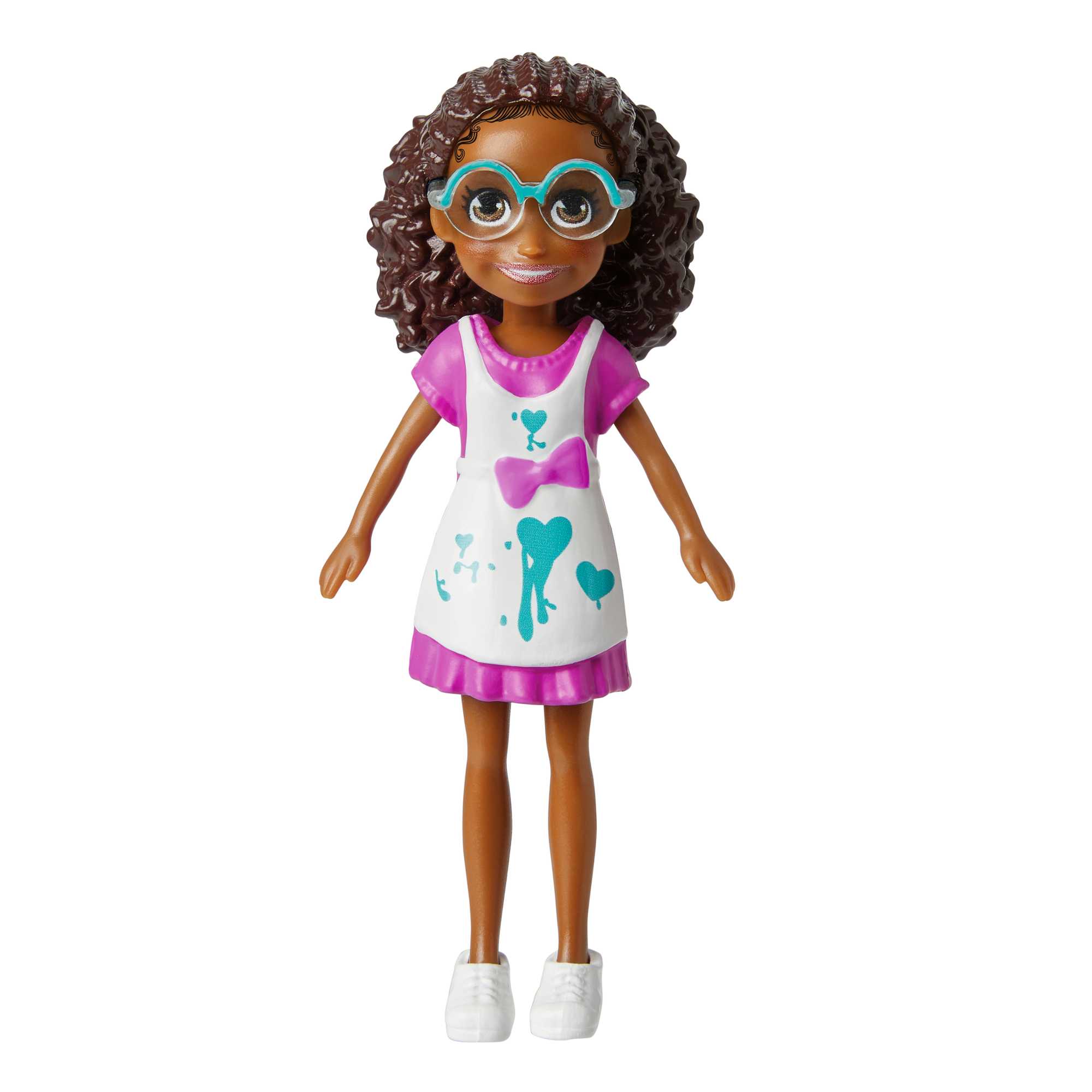 Polly Pocket Poupée et 18 Accessoires, Atelier de Peinture de Shani - Image 3