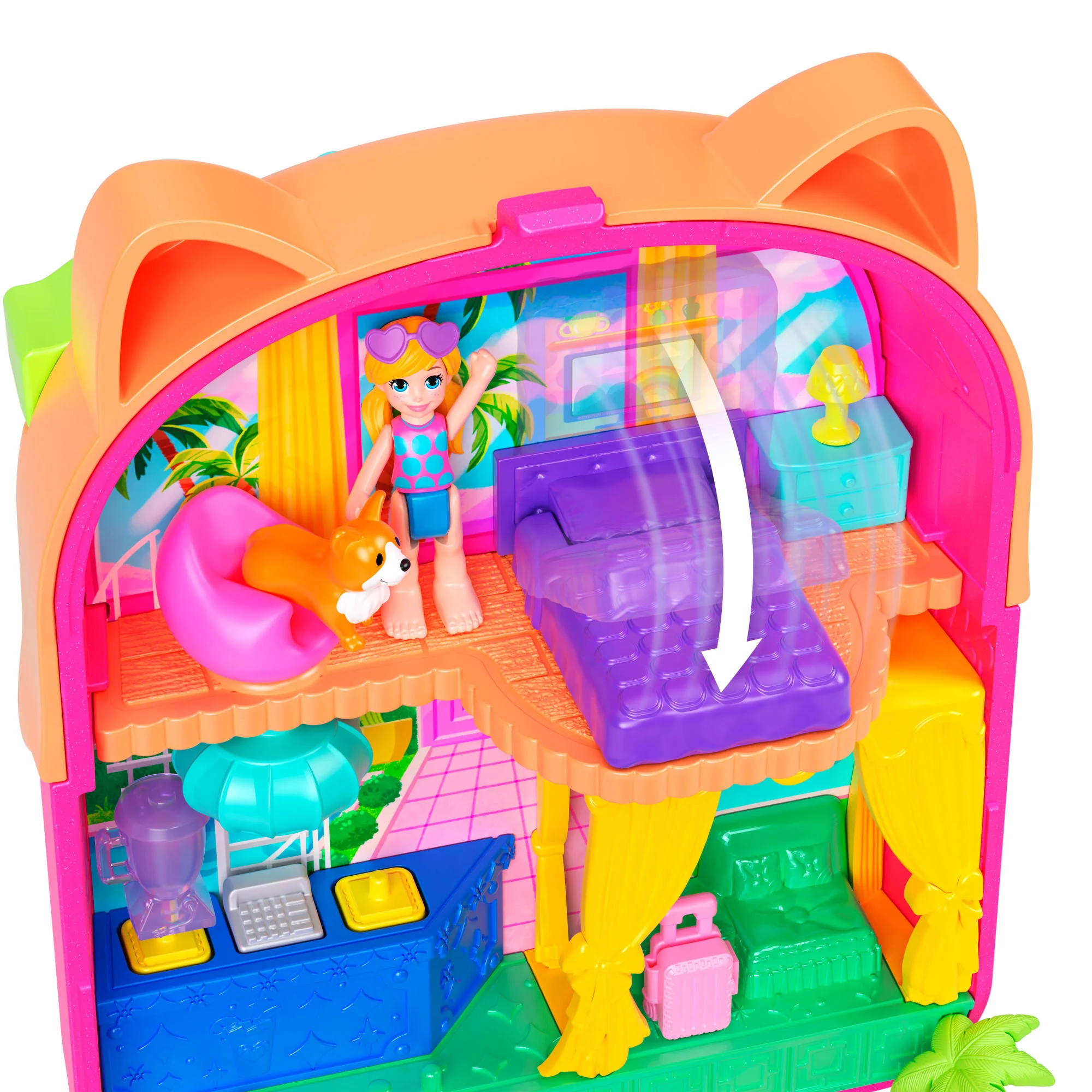 Polly Pocket Coffret Vacances Au Soleil - Image 5