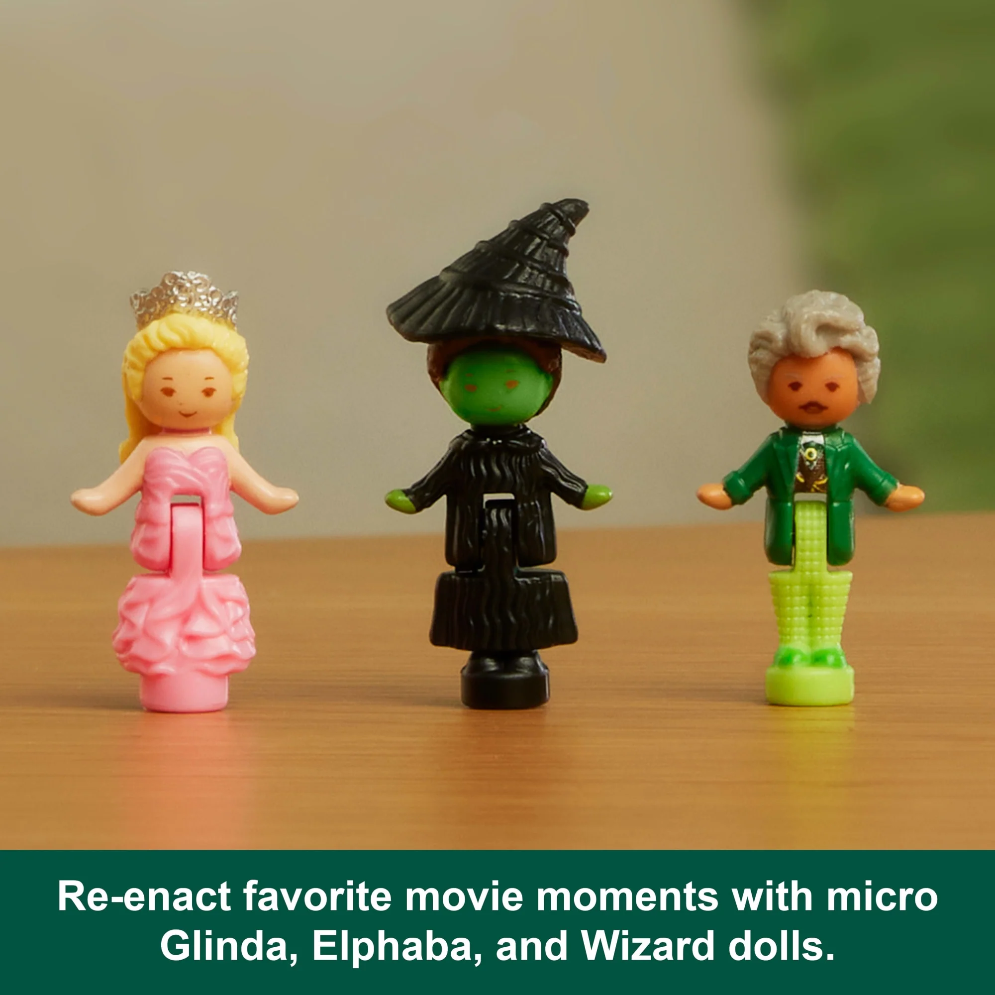 Polly Pocket Micro Dolls And Playset, Collector Wicked Compact With Hat And Bubble Accessories - Image 5