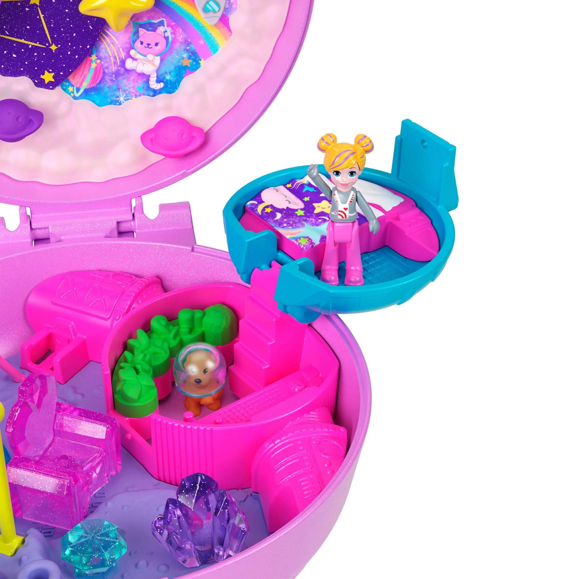 Polly Pocket Conjunto de Brinquedo Compacto do Planeta Polly - Image 2