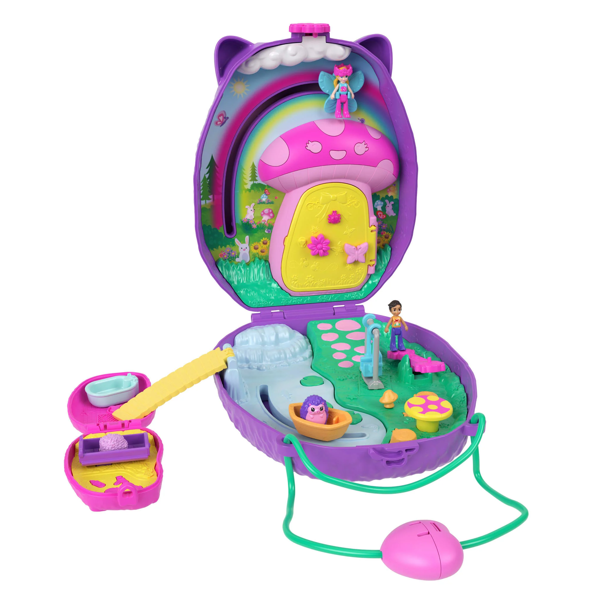 Polly Pocket Conjunto de Brinquedo Compacto Me Leve Con Você - Image 4