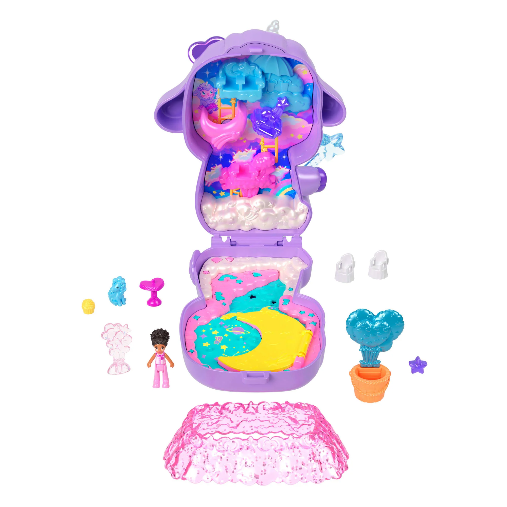 Polly Pocket Conjunto de Brinquedo Compacto Mundo dos Sonhos - Image 5