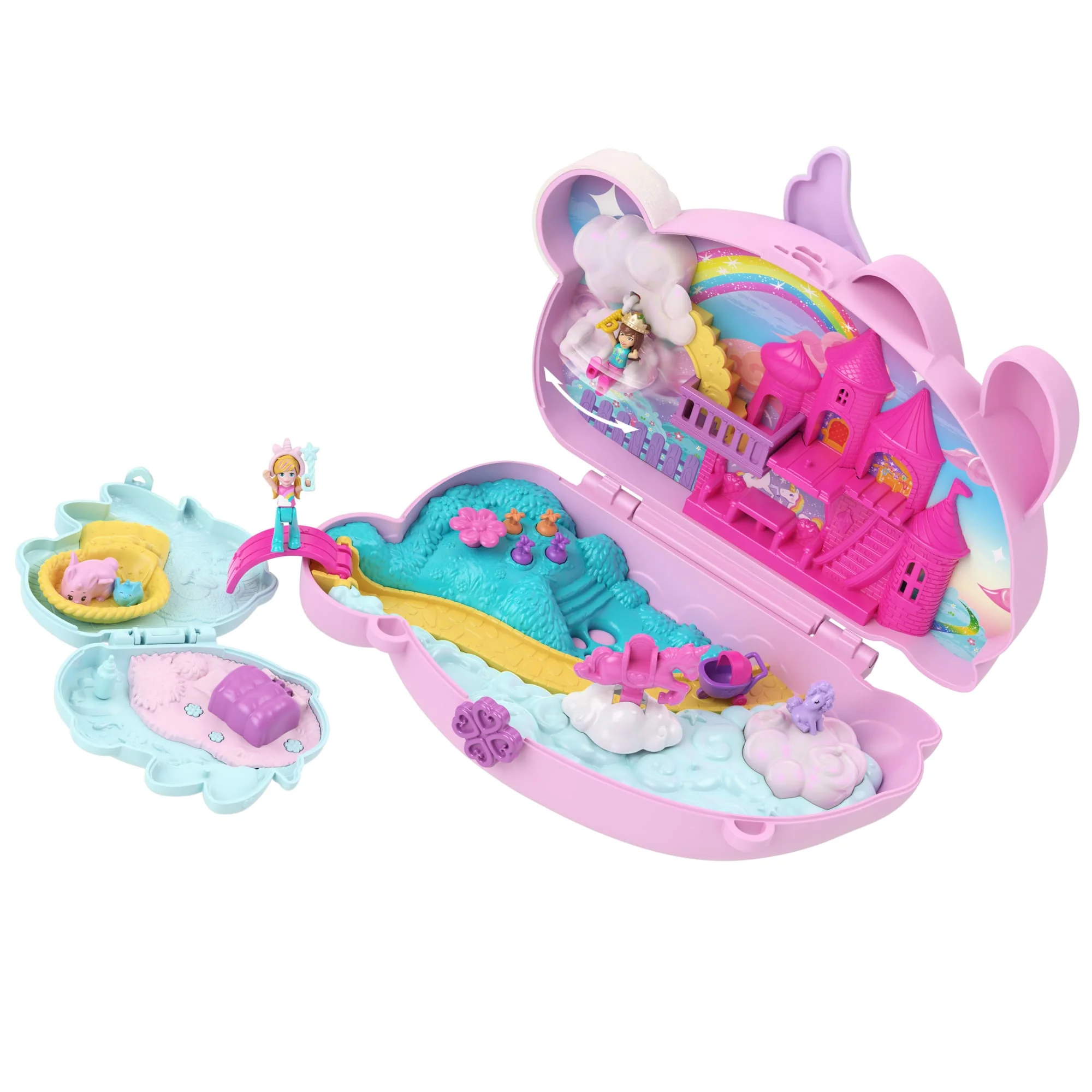 Polly Pocket Conjunto de Brinquedo Compacto Mundo Surpresa Coelhinho - Image 5