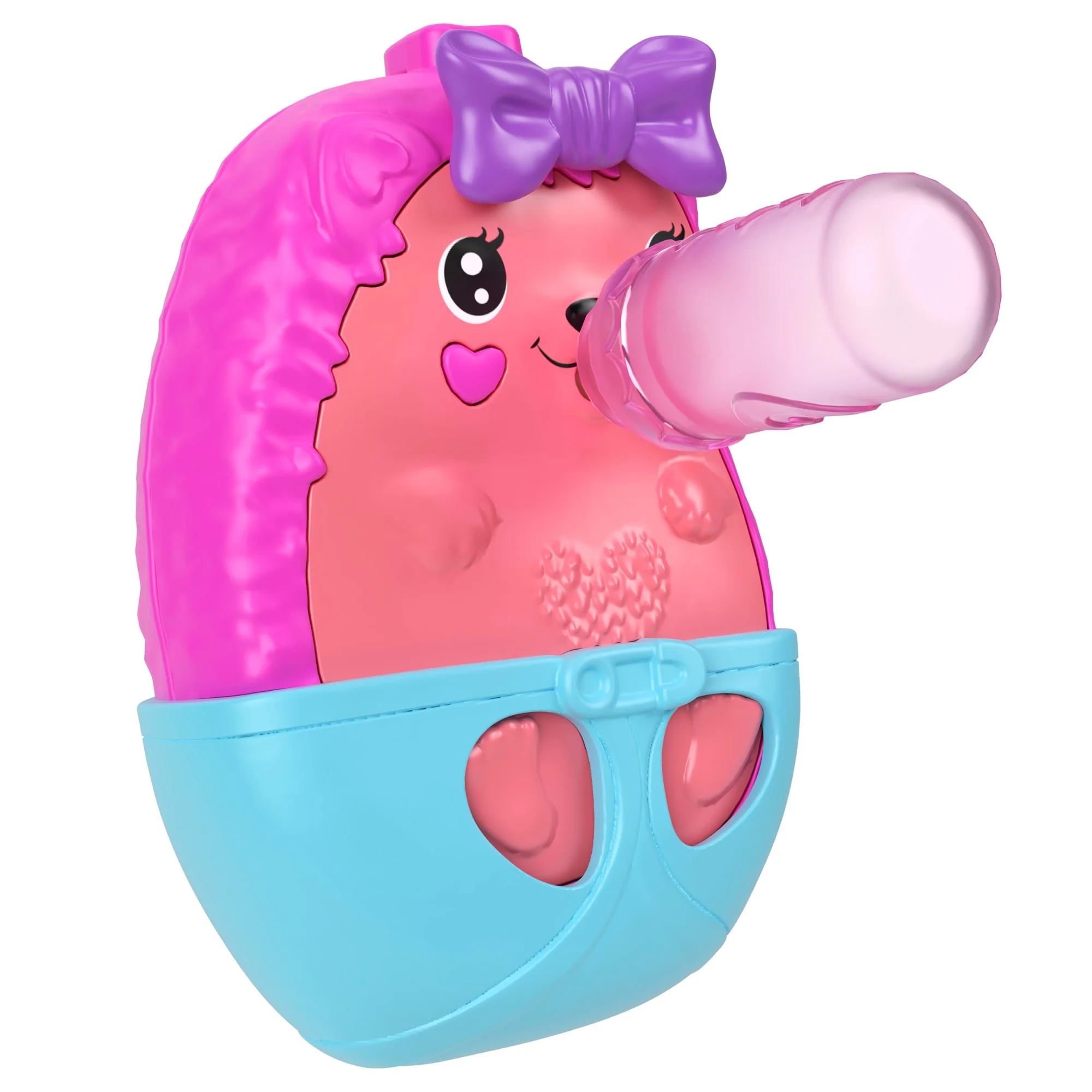 Polly Pocket Conjunto de Brinquedo Compacto Mundo Surpresa Ouriço Mamãe e Bebê - Image 3
