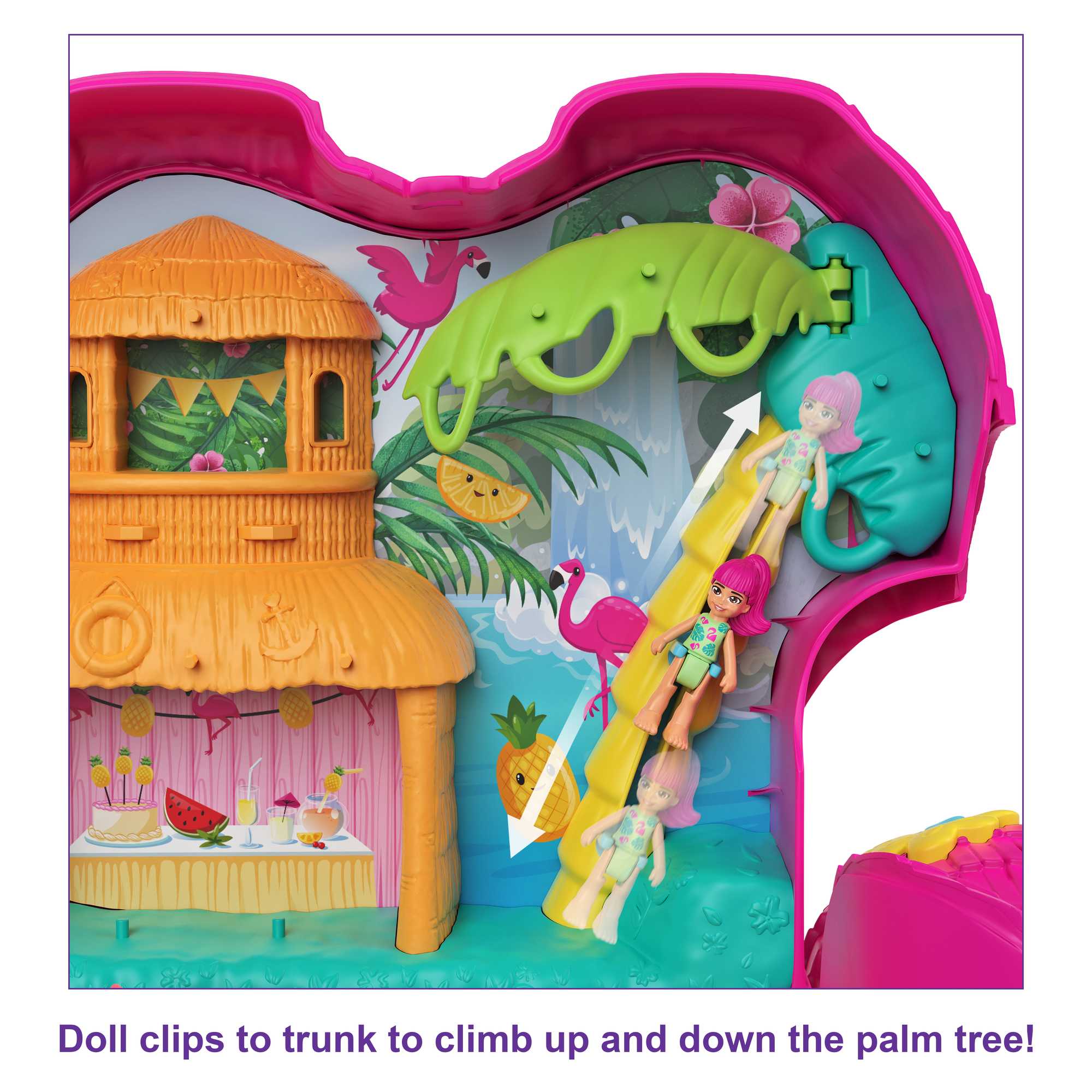 Polly Pocket Flamingo Party Playset - Image 3