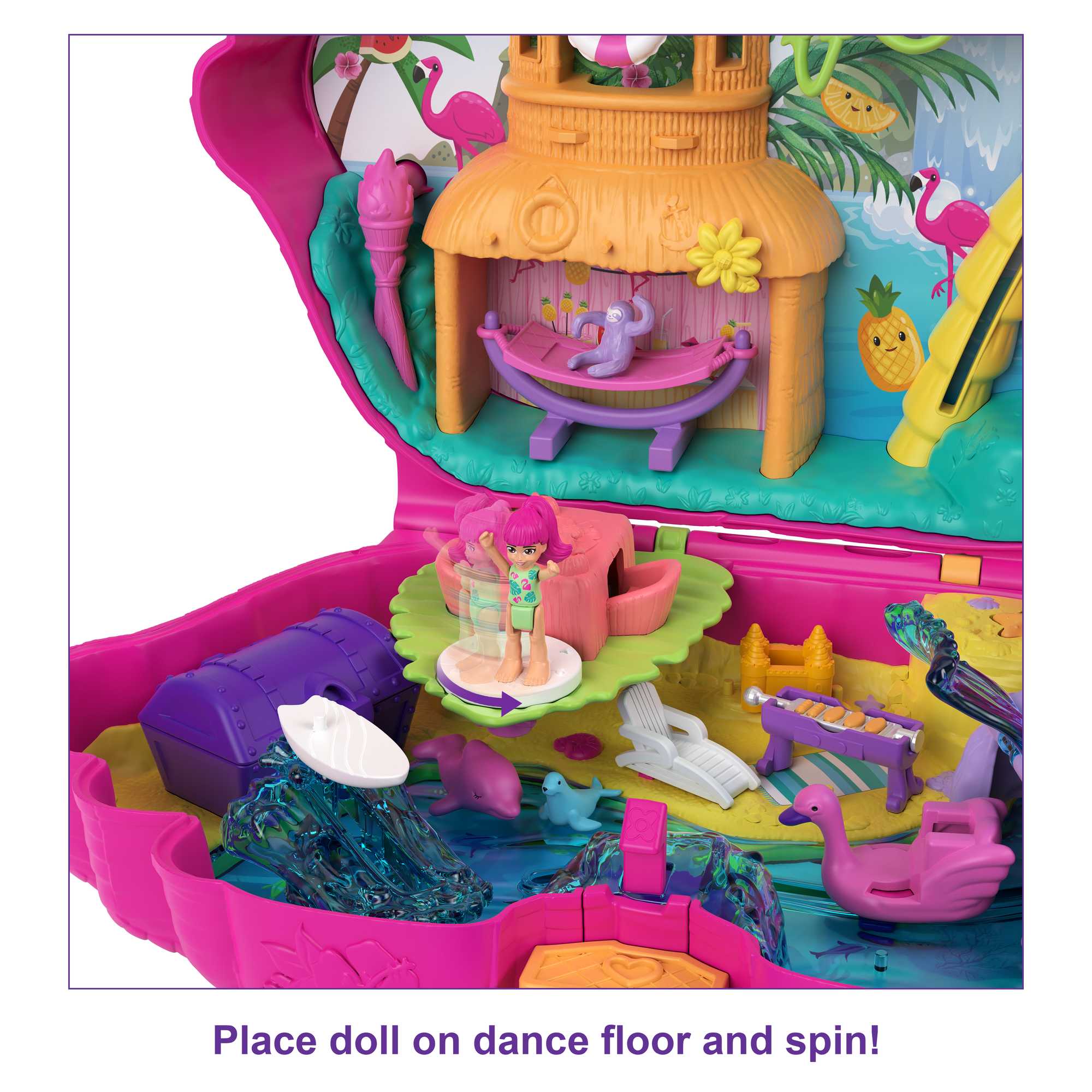 Polly Pocket Flamingo Party Playset - Image 5